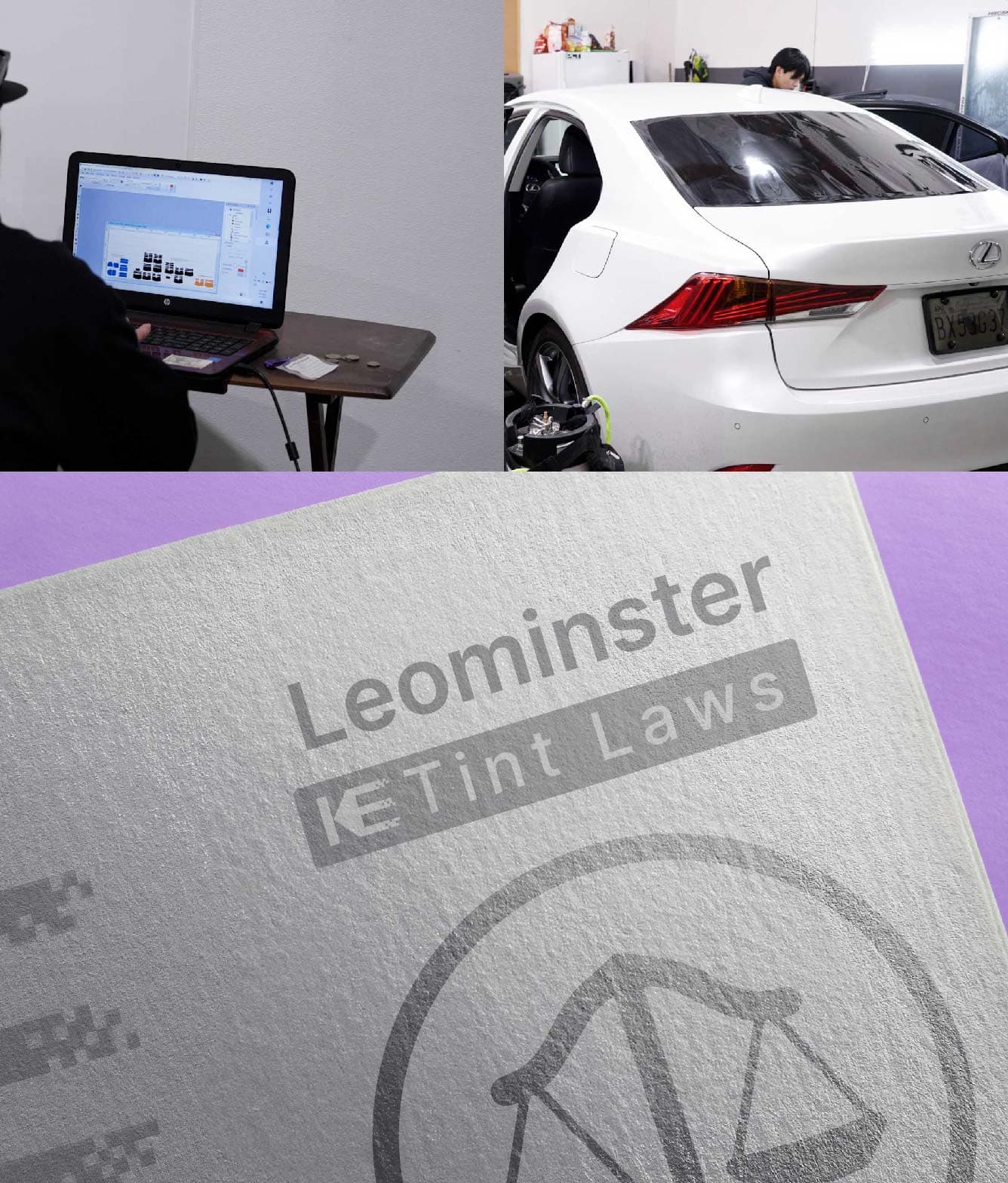 Window Tint Law Guide for Leominster Massachusetts