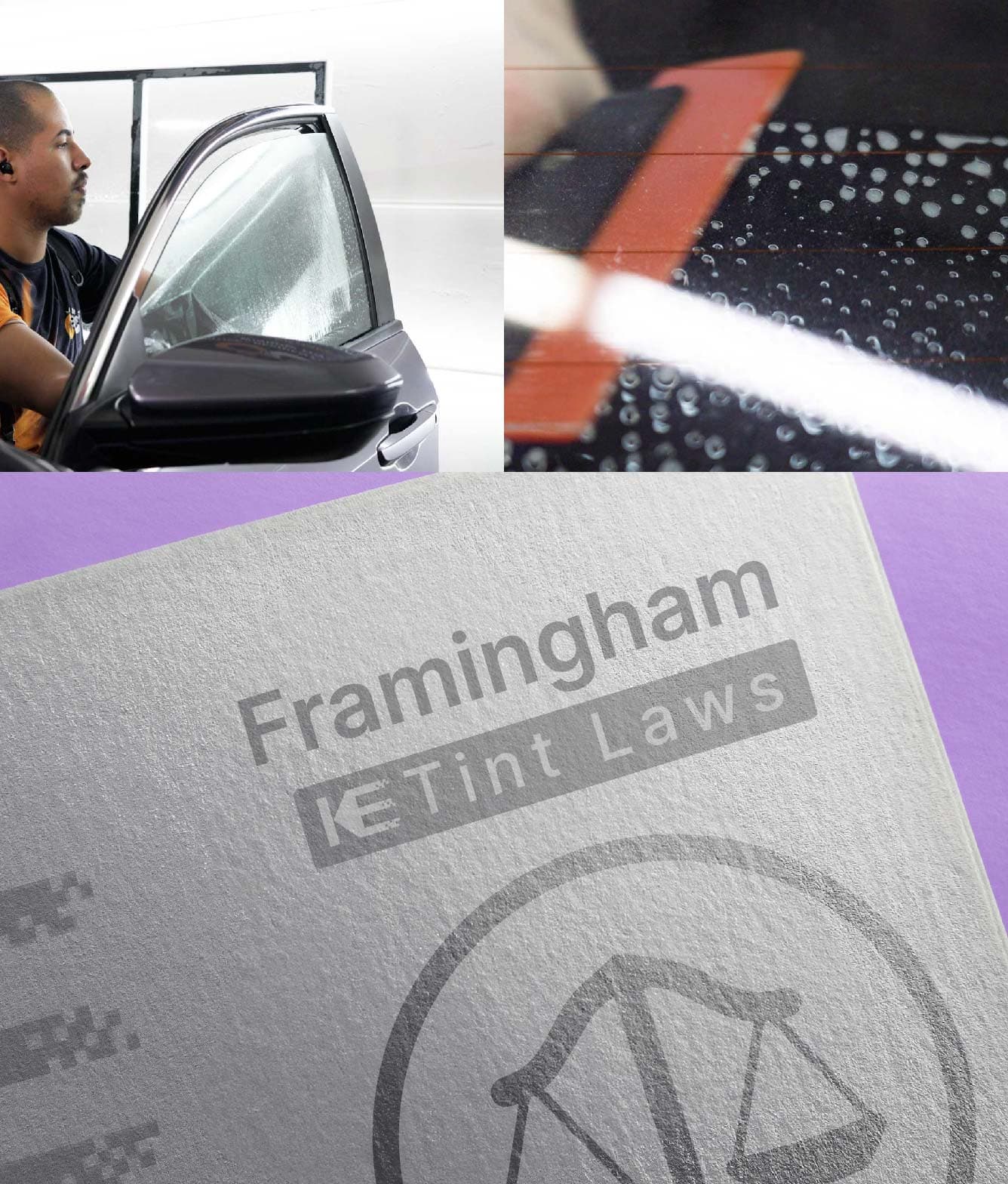 Window Tint Law Guide for Framingham Massachusetts