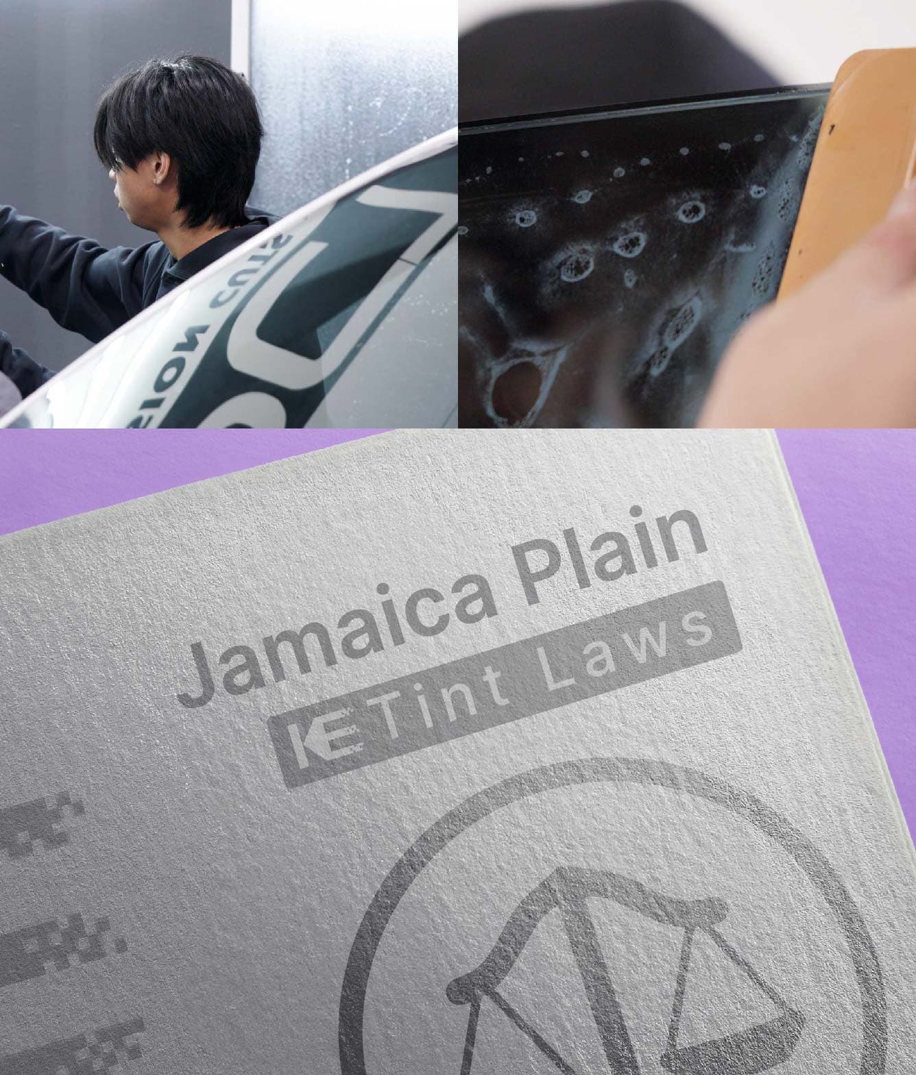 Window Tint Law Guide for Jamaica Plain Massachusetts