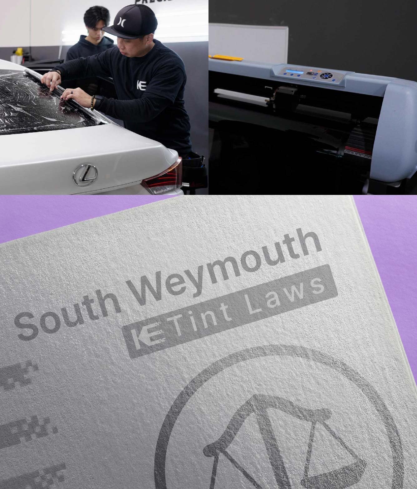 Window Tint Law Guide for South Weymouth Massachusetts