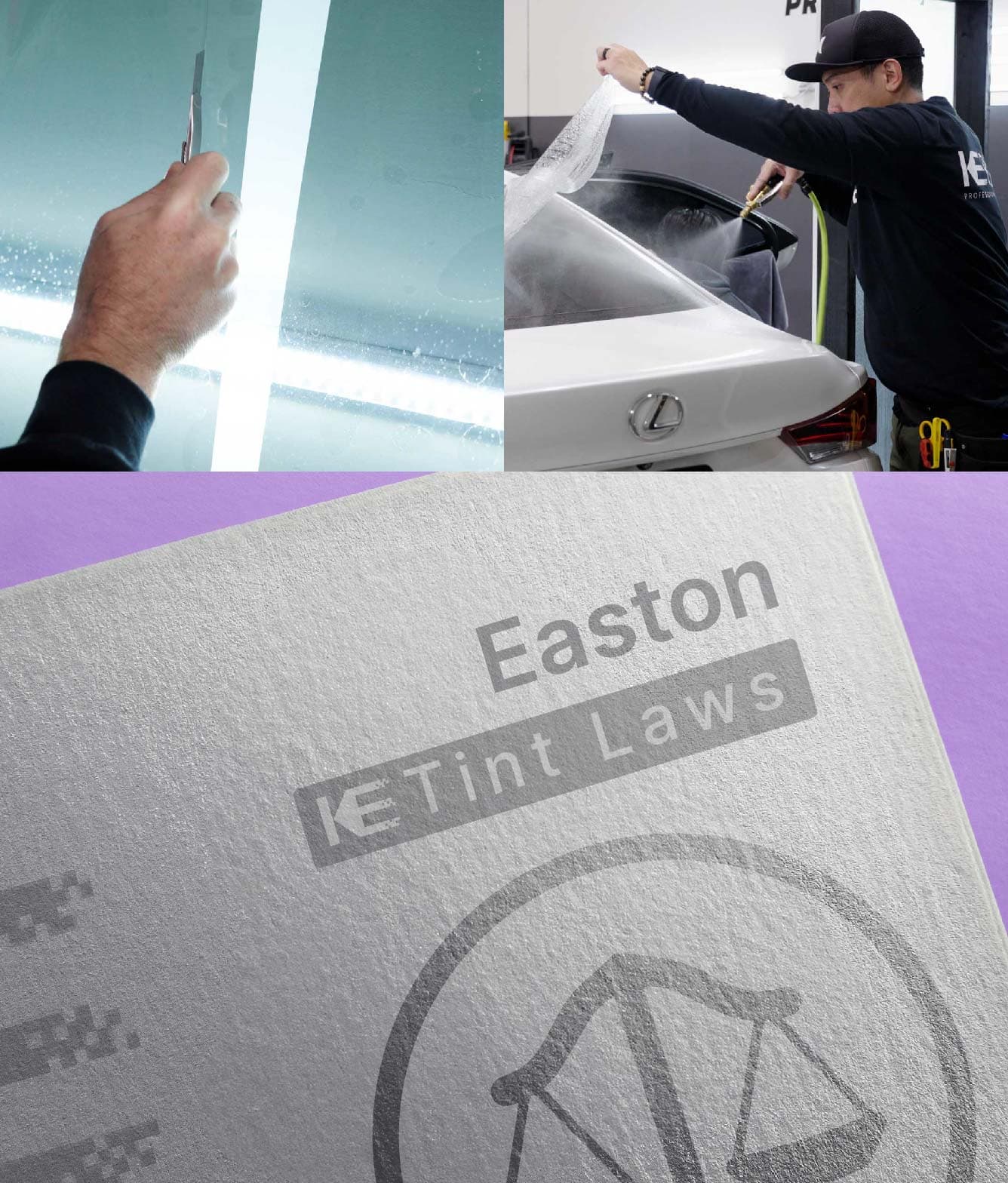 Window Tint Law Guide for Easton Massachusetts