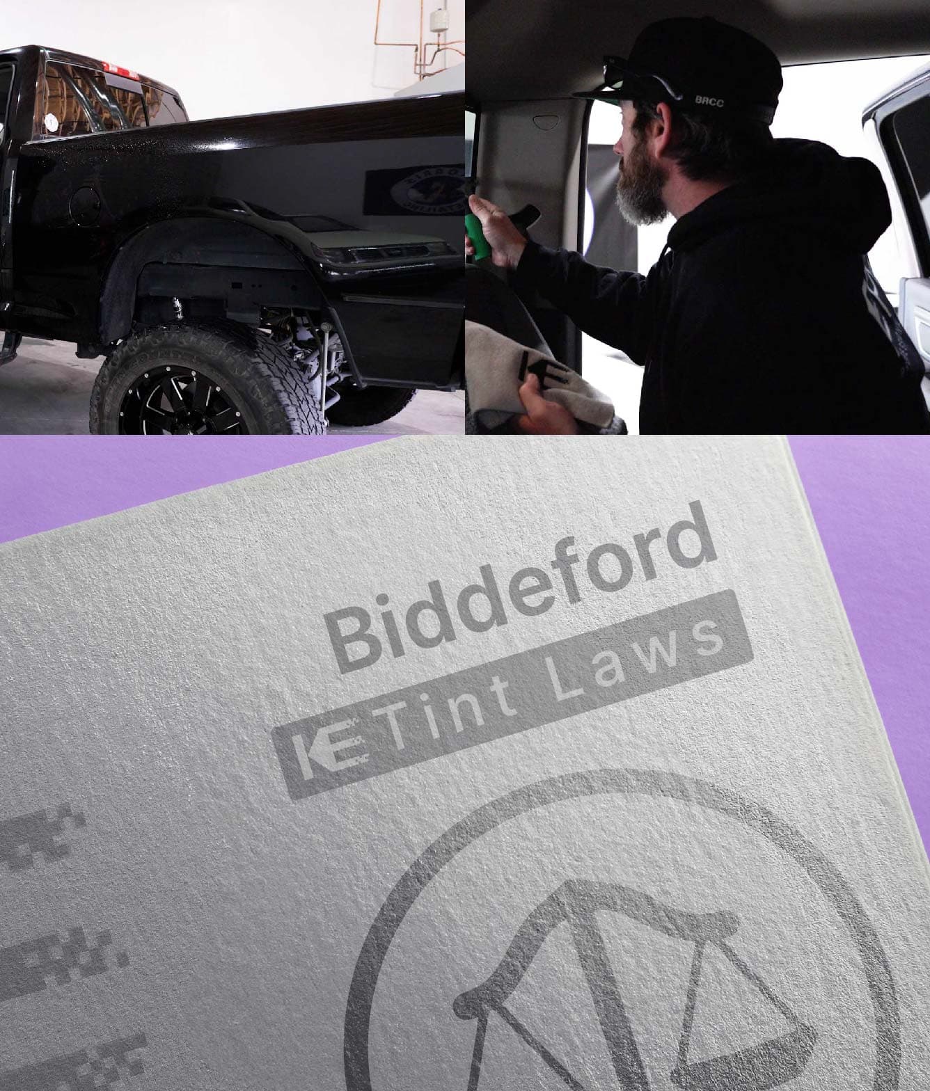 Window Tint Law Guide for Biddeford Maine