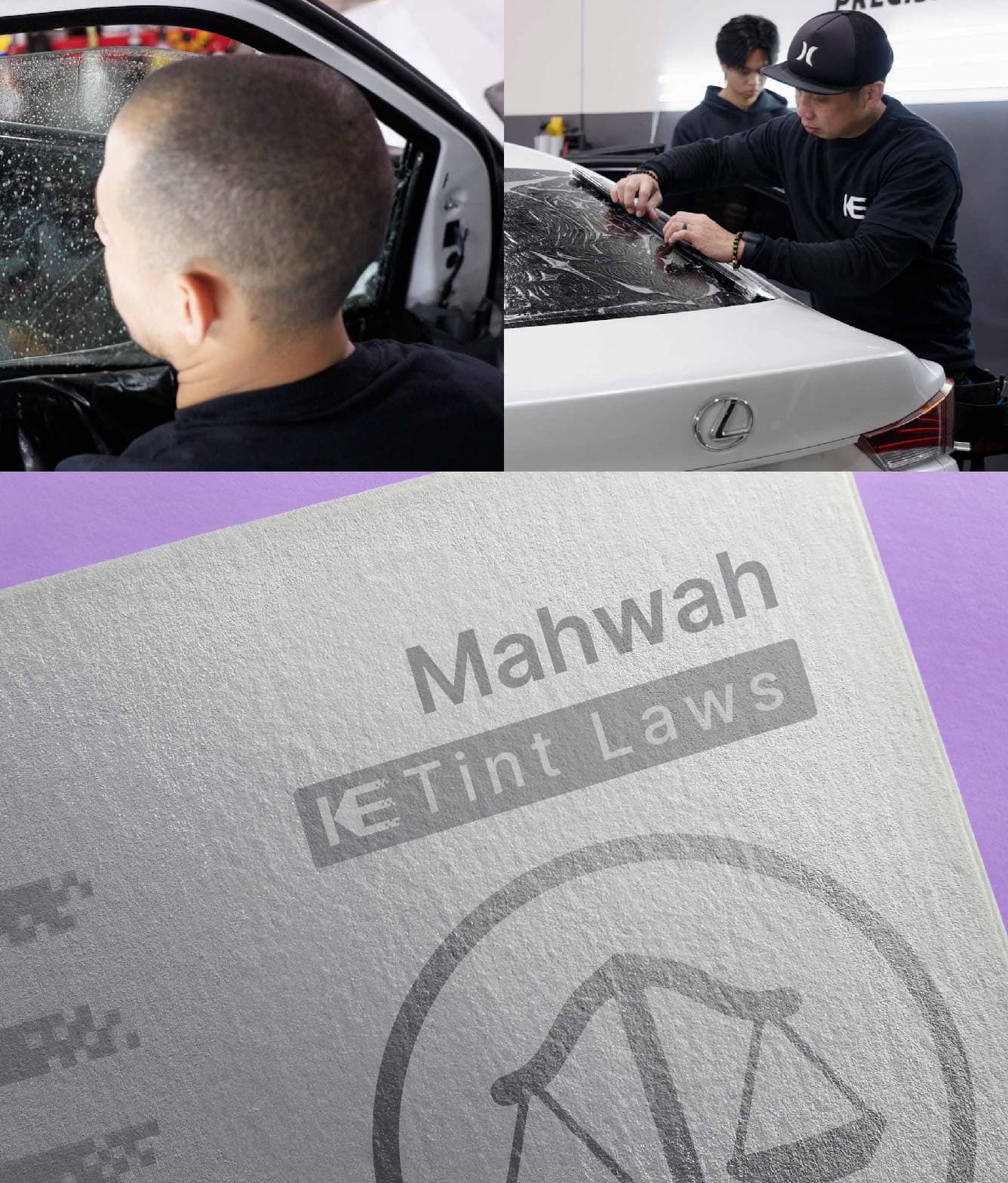 Window Tint Law Guide for Mahwah New Jersey