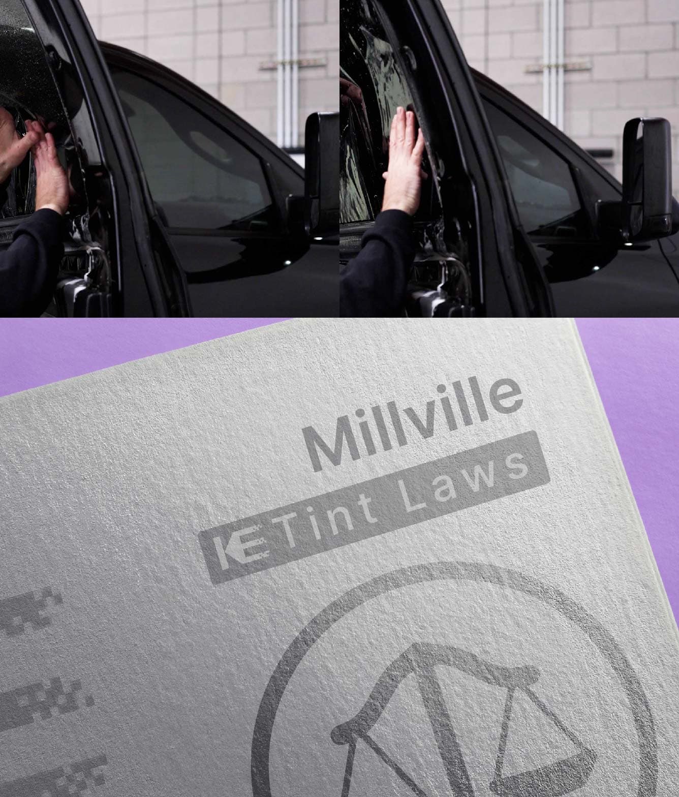 Window Tint Law Guide for Millville New Jersey