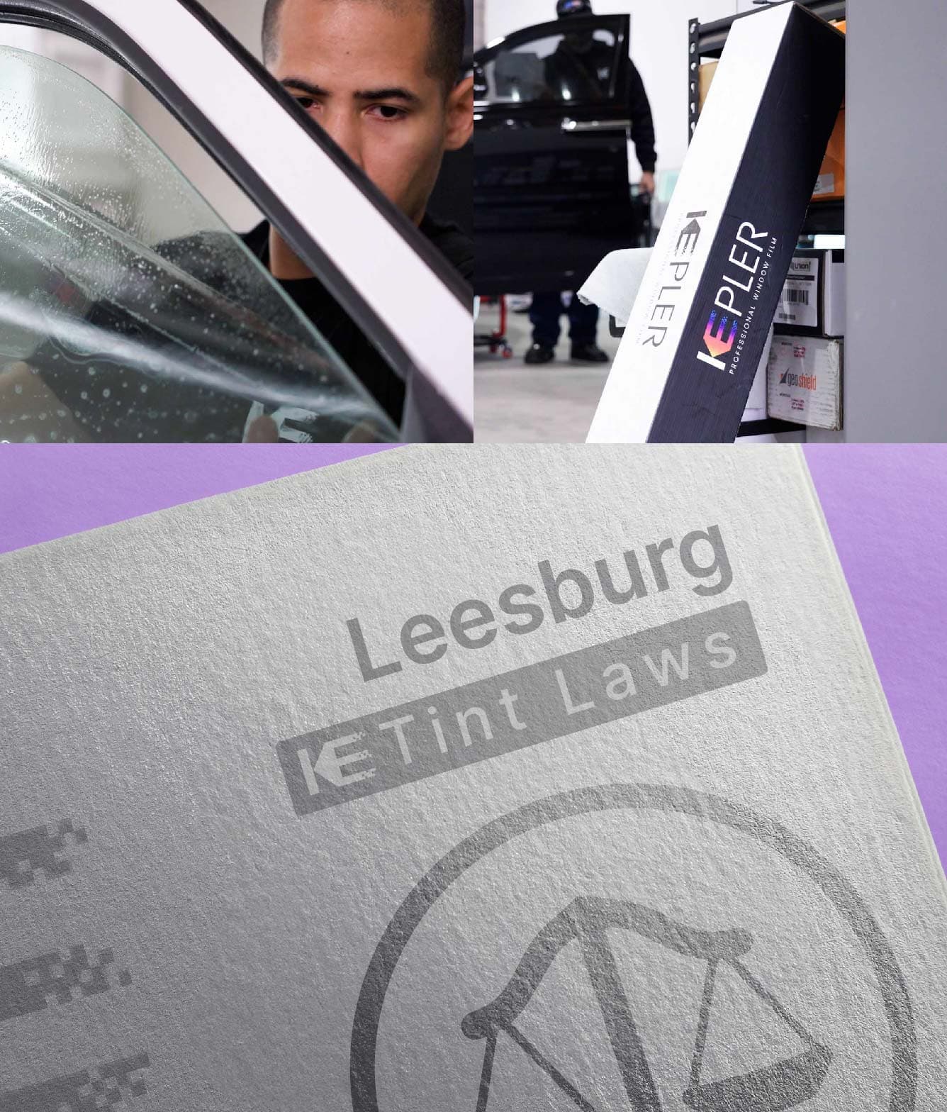 Window Tint Law Guide for Leesburg Virginia