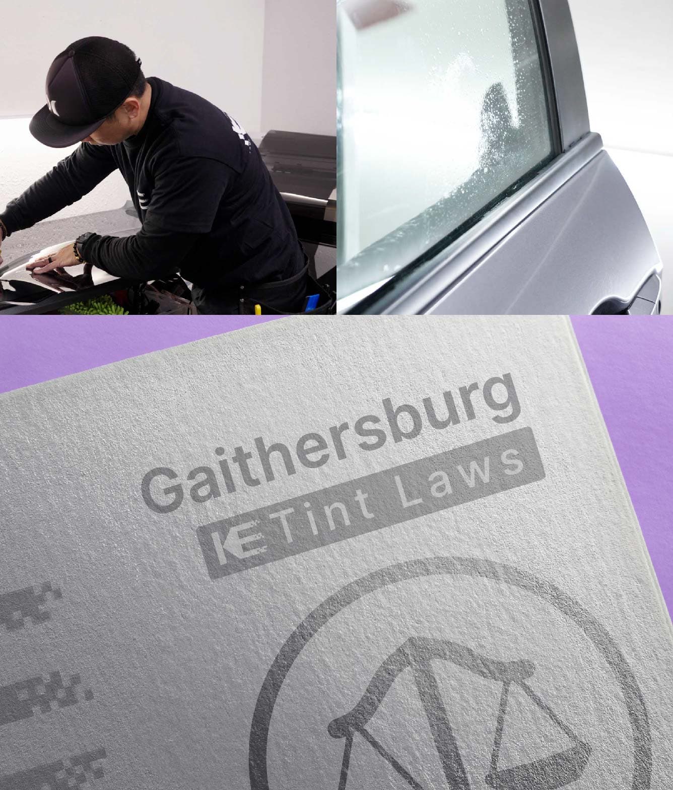 Window Tint Law Guide for Gaithersburg Maryland