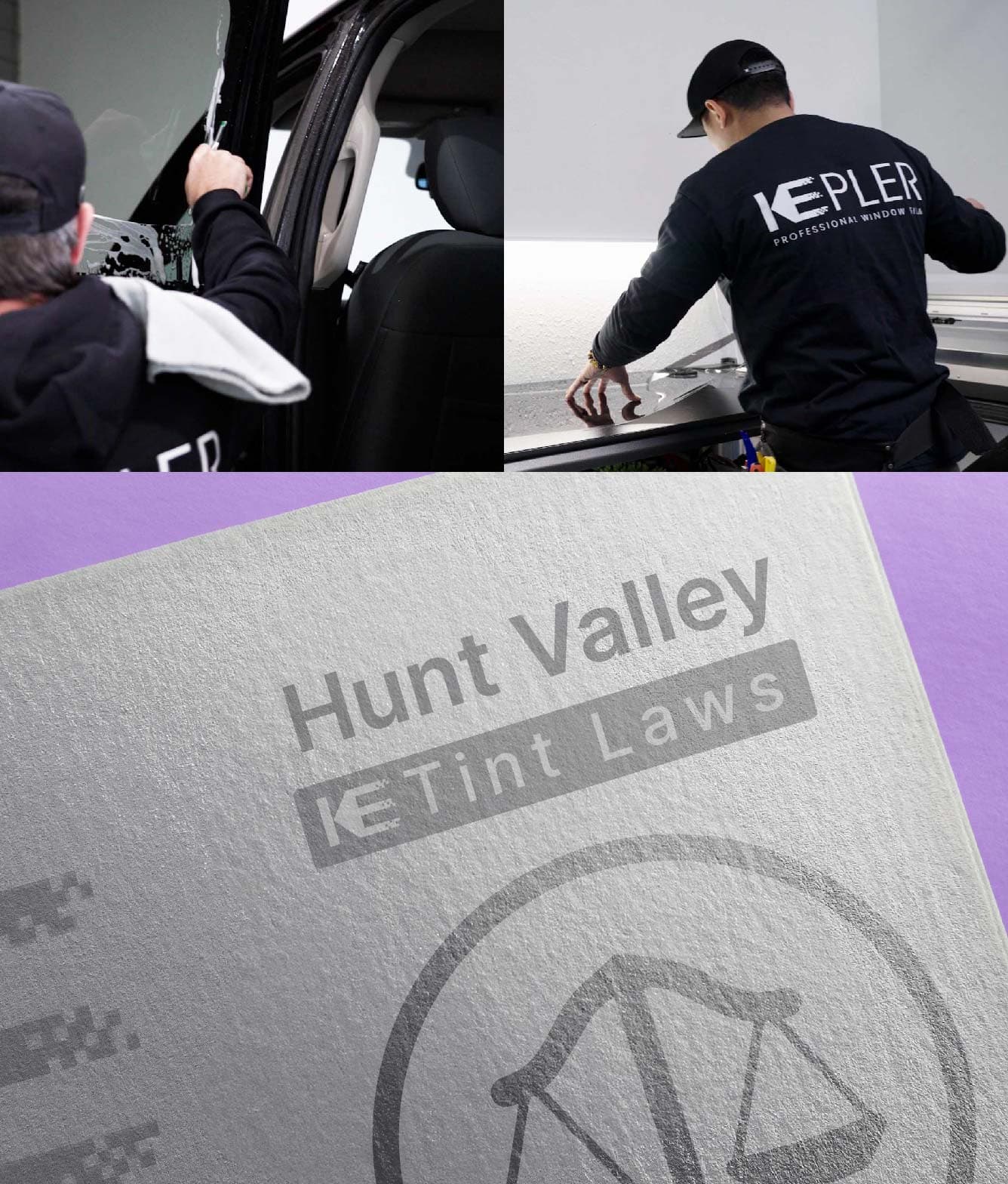Window Tint Law Guide for Hunt Valley Maryland