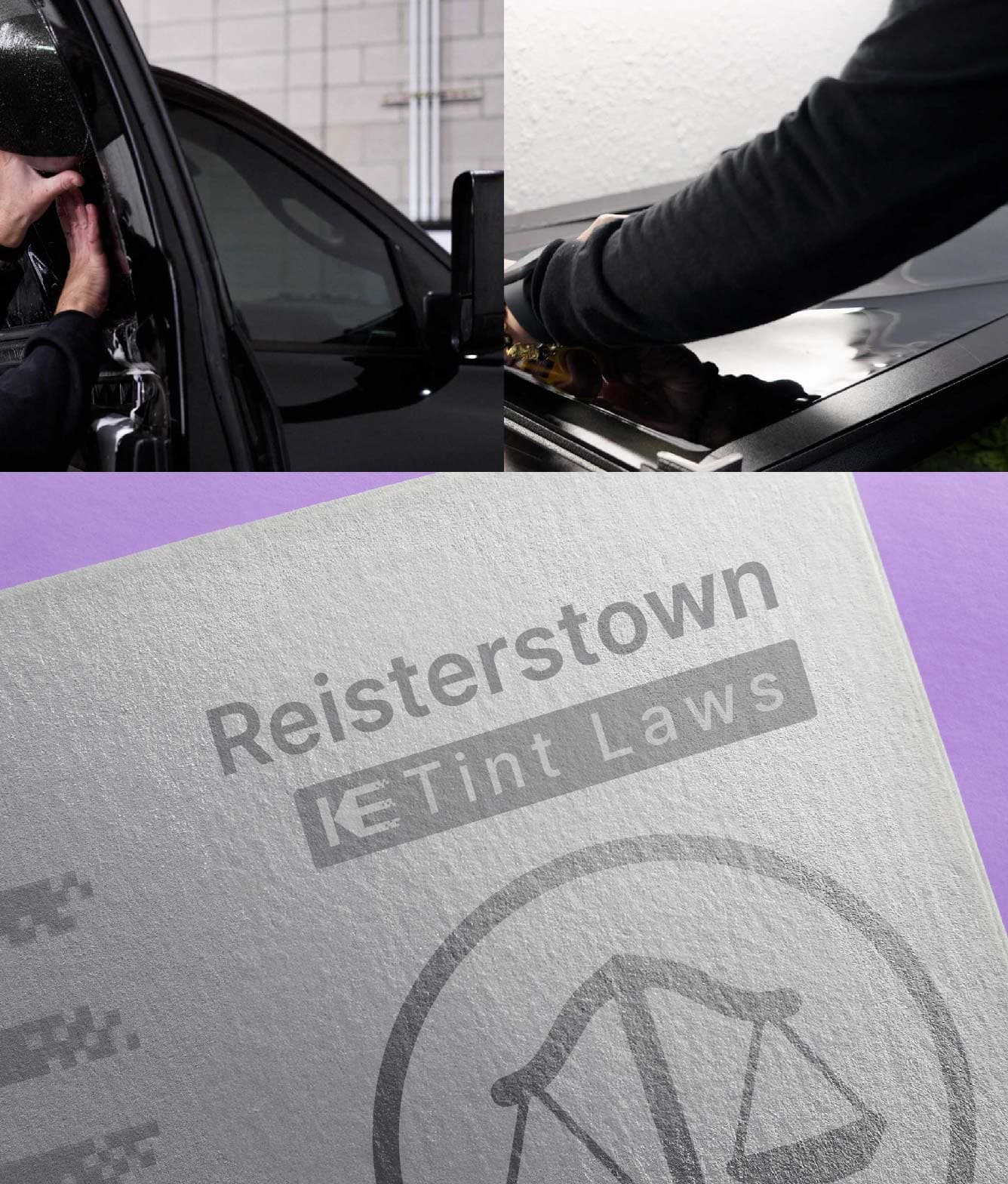 Window Tint Law Guide for Reisterstown Maryland