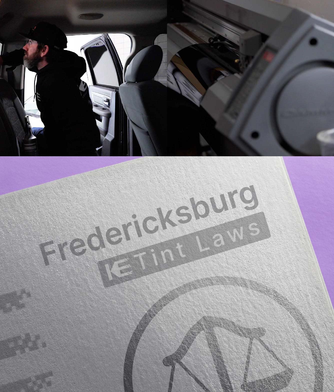 Window Tint Law Guide for Fredericksburg Virginia