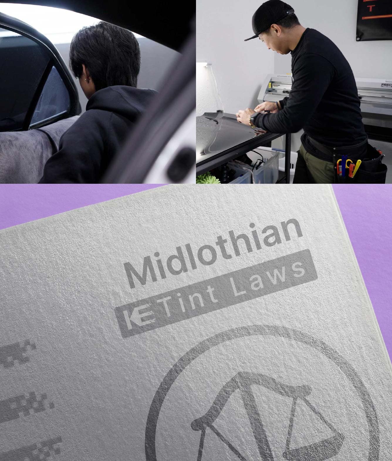 Window Tint Law Guide for Midlothian Virginia