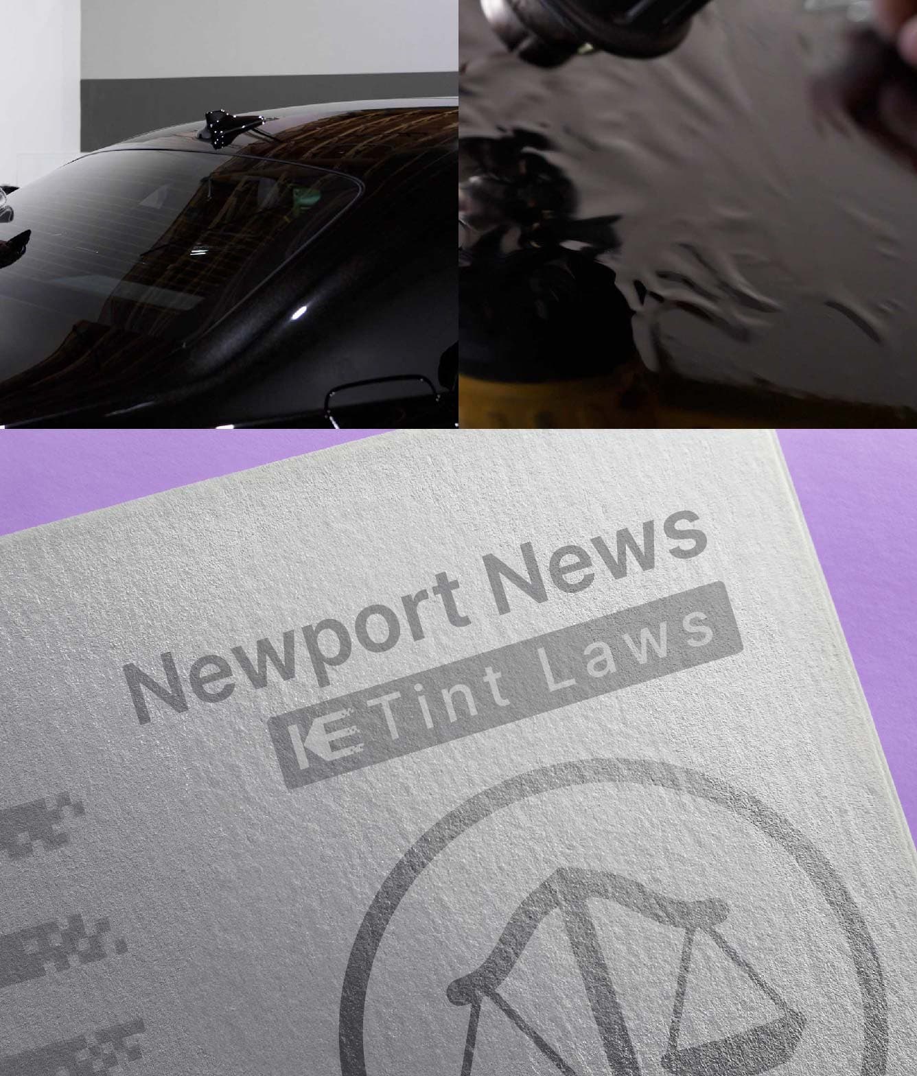 Window Tint Law Guide for Newport News Virginia