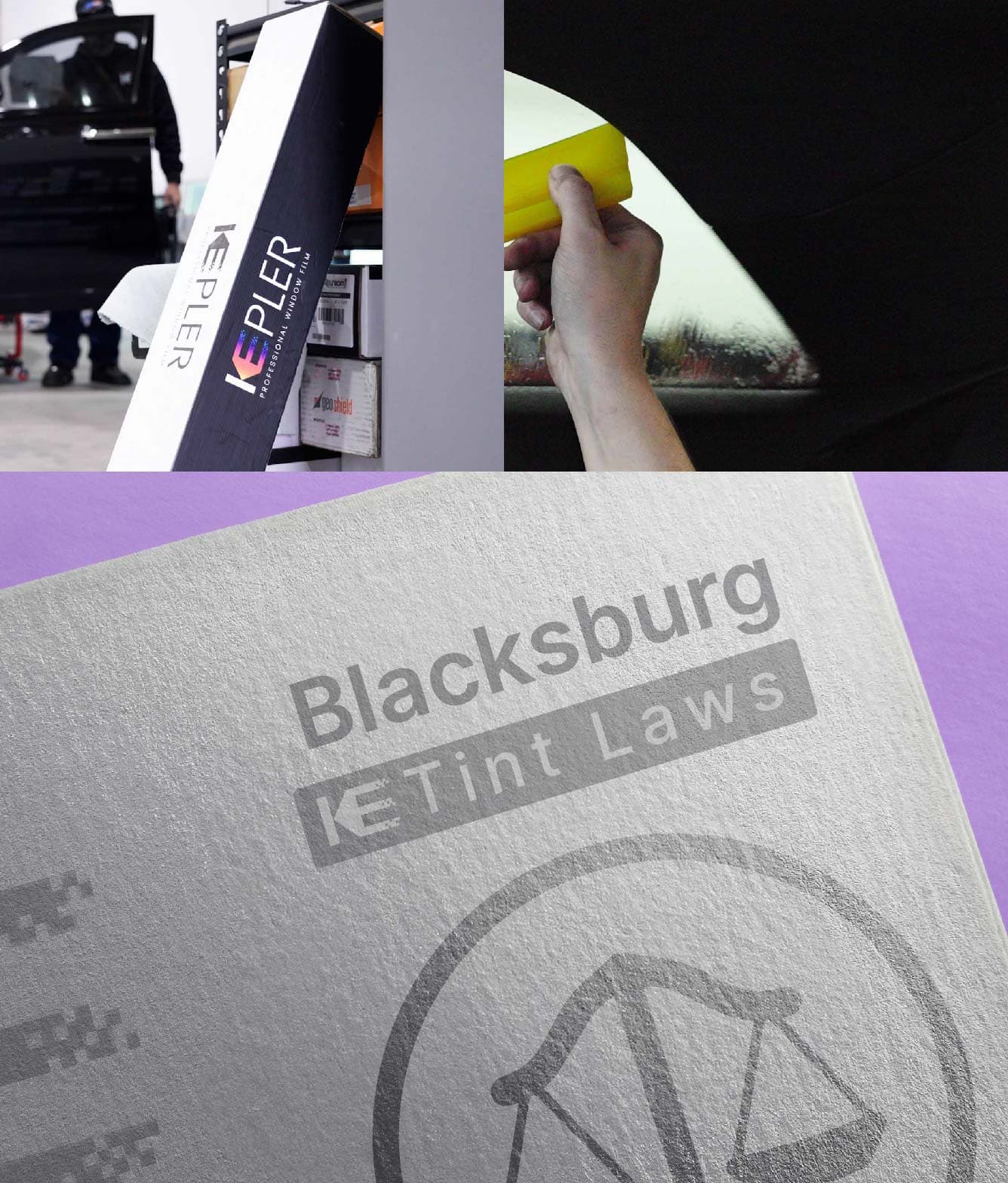 Window Tint Law Guide for Blacksburg Virginia