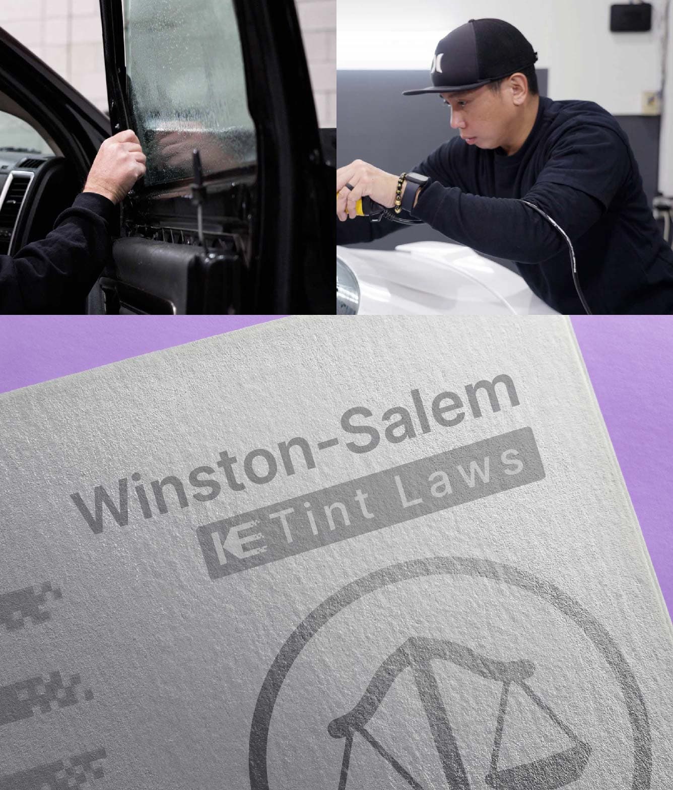 Window Tint Law Guide for Winston-Salem North Carolina