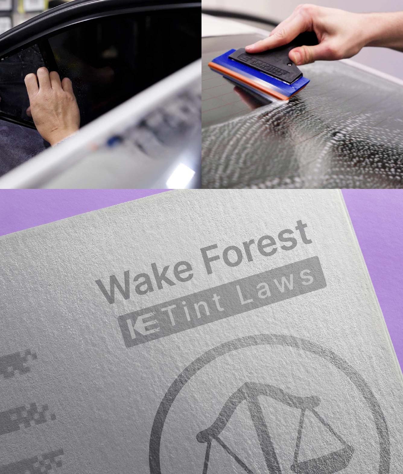 Window Tint Law Guide for Wake Forest North Carolina
