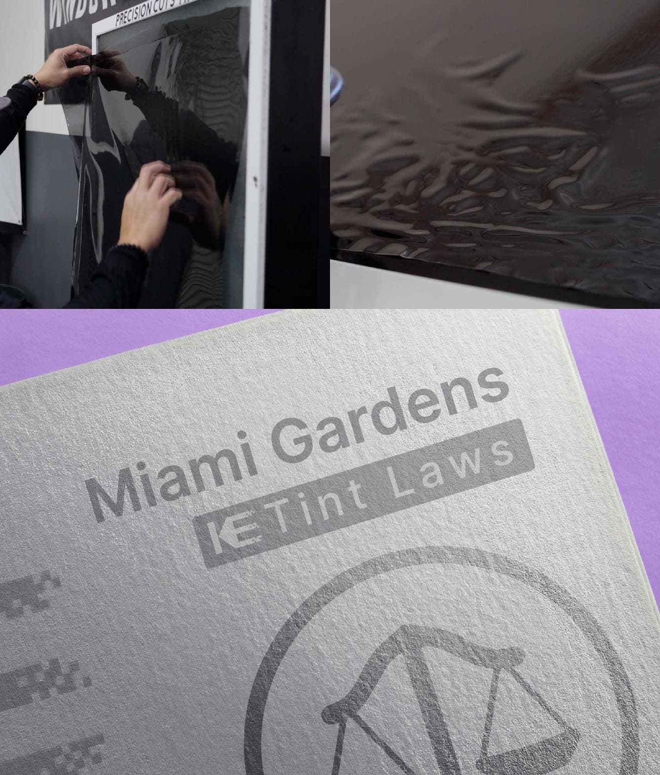 Window Tint Law Guide for Miami Gardens Florida