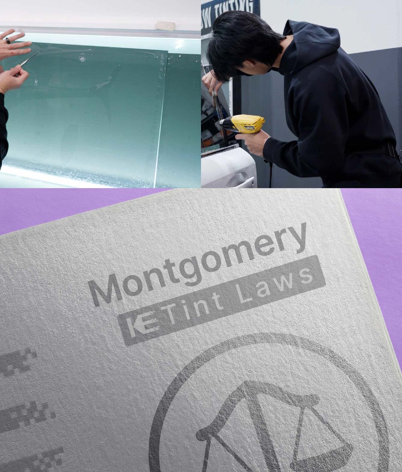 Window Tint Law Guide for Montgomery Alabama