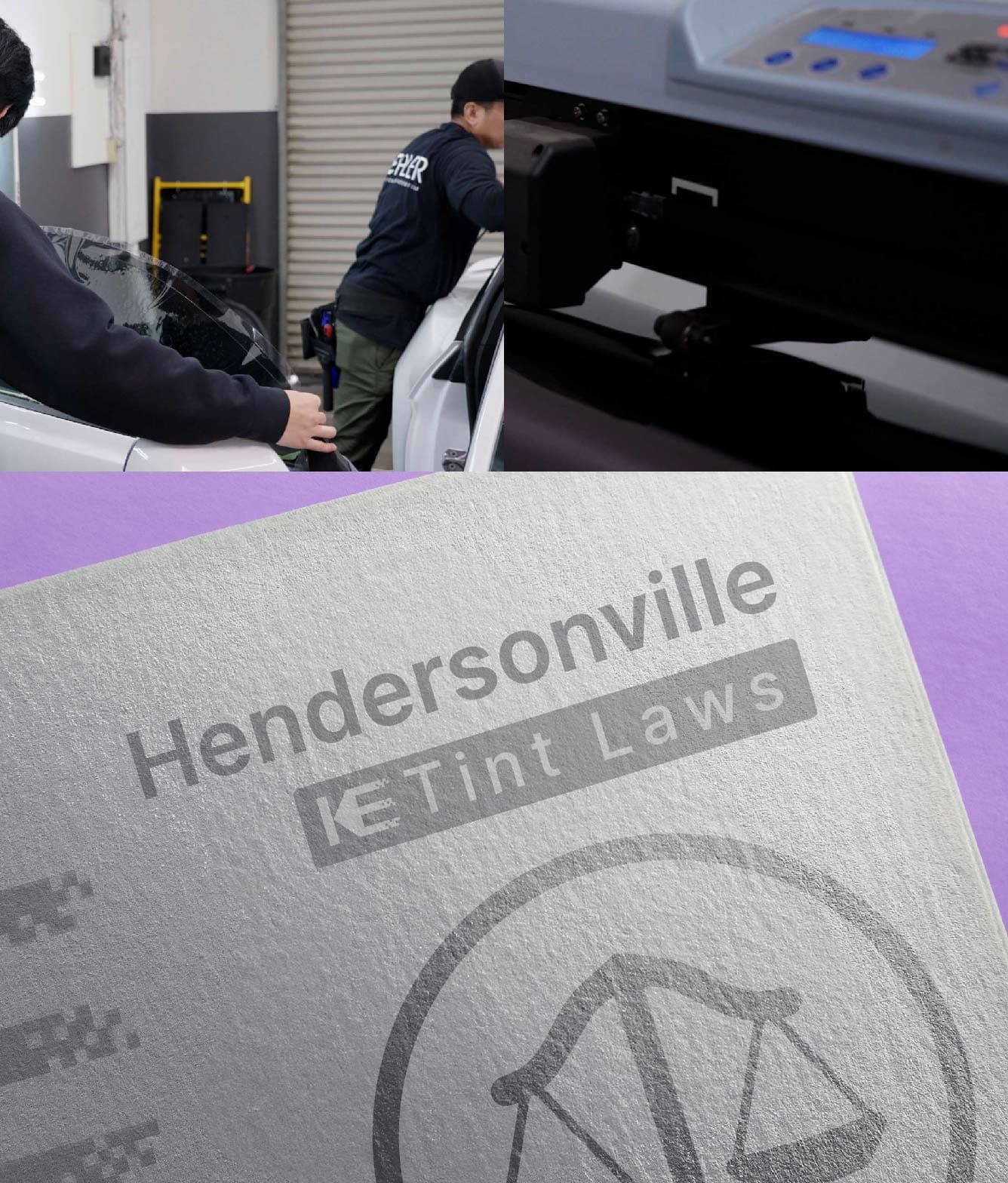 Window Tint Law Guide for Hendersonville Tennessee