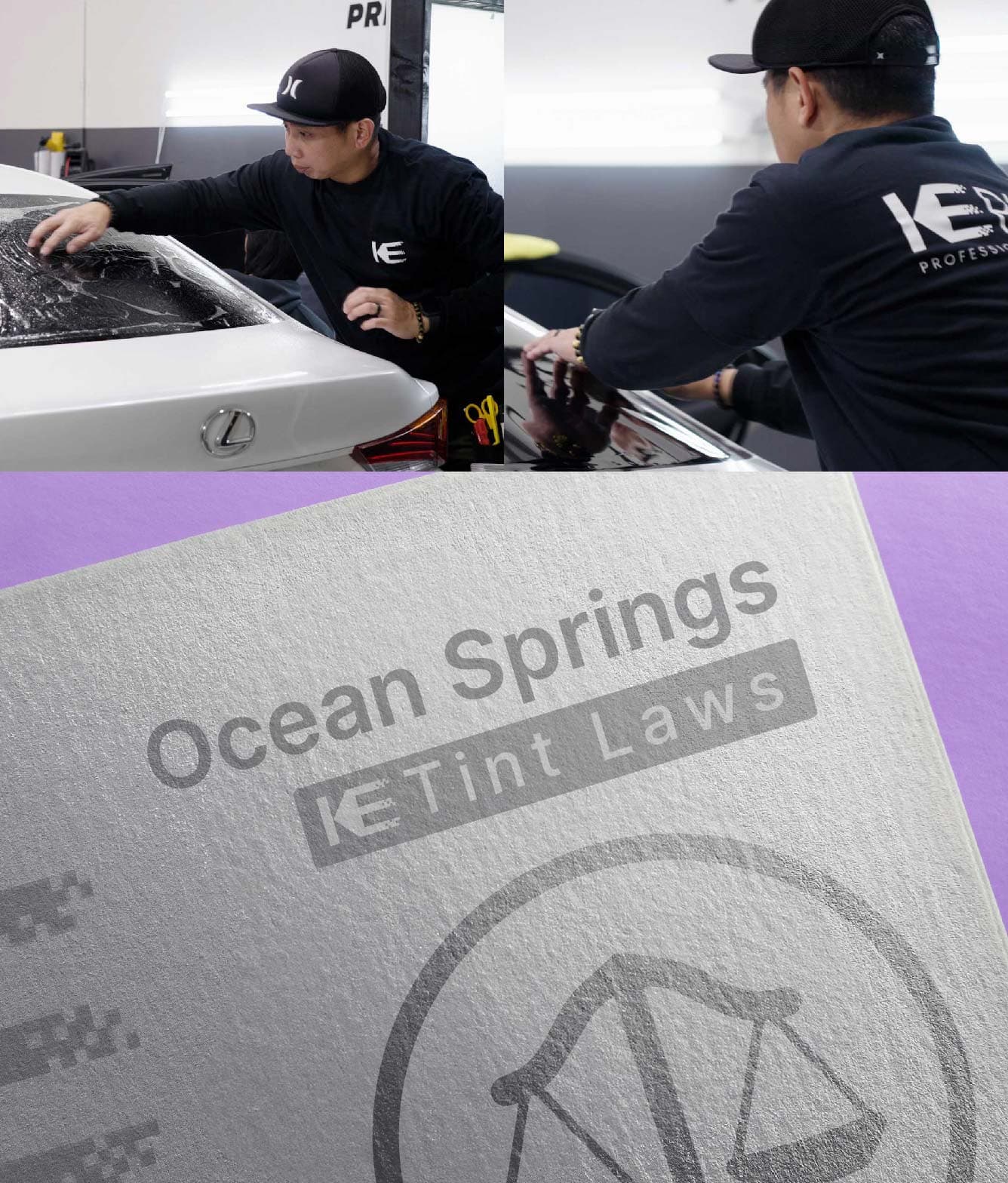 Window Tint Law Guide for Ocean Springs Mississippi