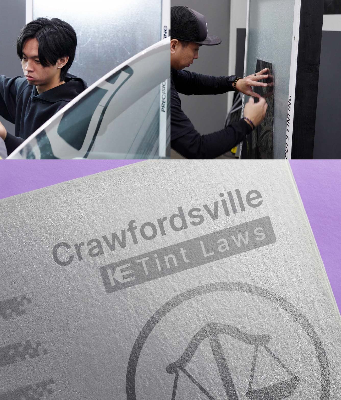 Window Tint Law Guide for Crawfordsville Indiana