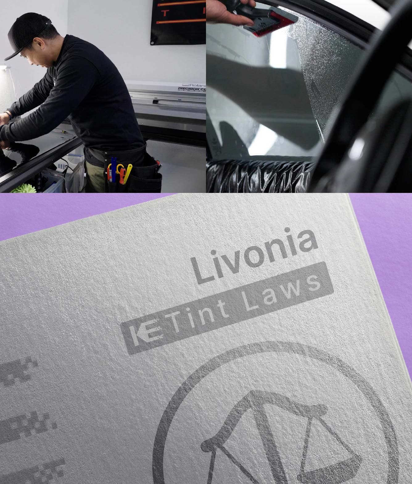 Window Tint Law Guide for Livonia Michigan