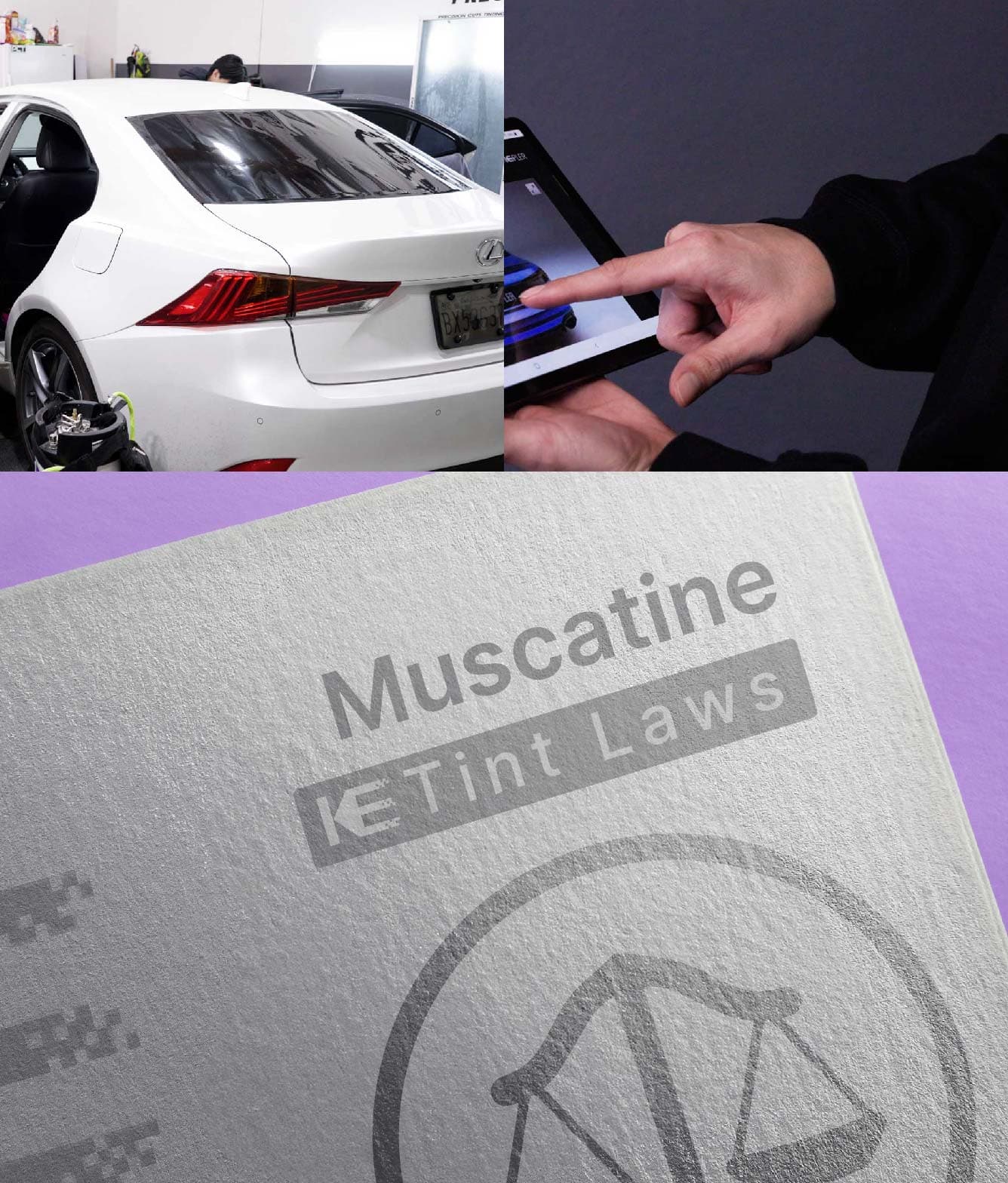 Window Tint Law Guide for Muscatine Iowa
