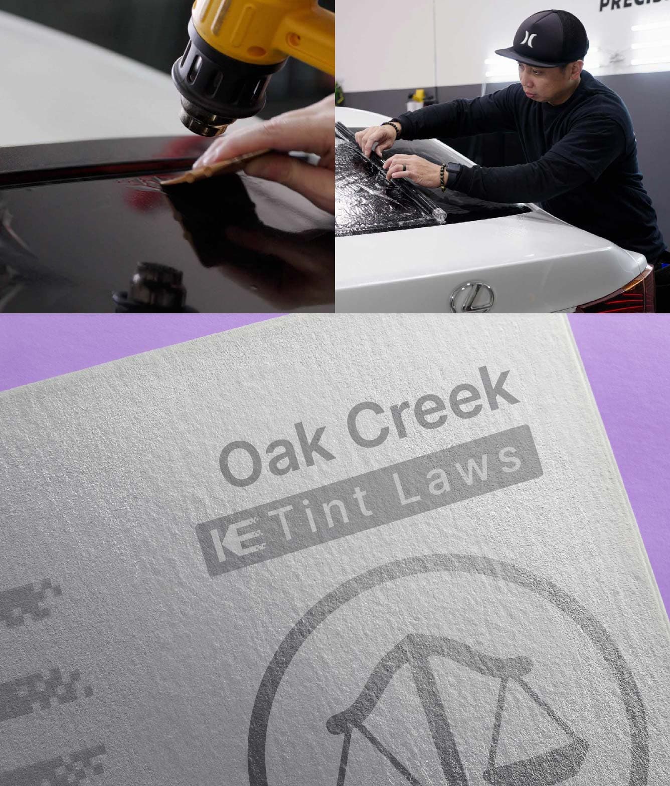 Window Tint Law Guide for Oak Creek Wisconsin