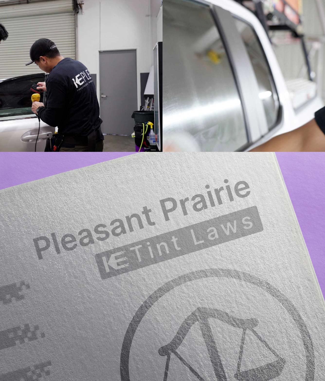 Window Tint Law Guide for Pleasant Prairie Wisconsin