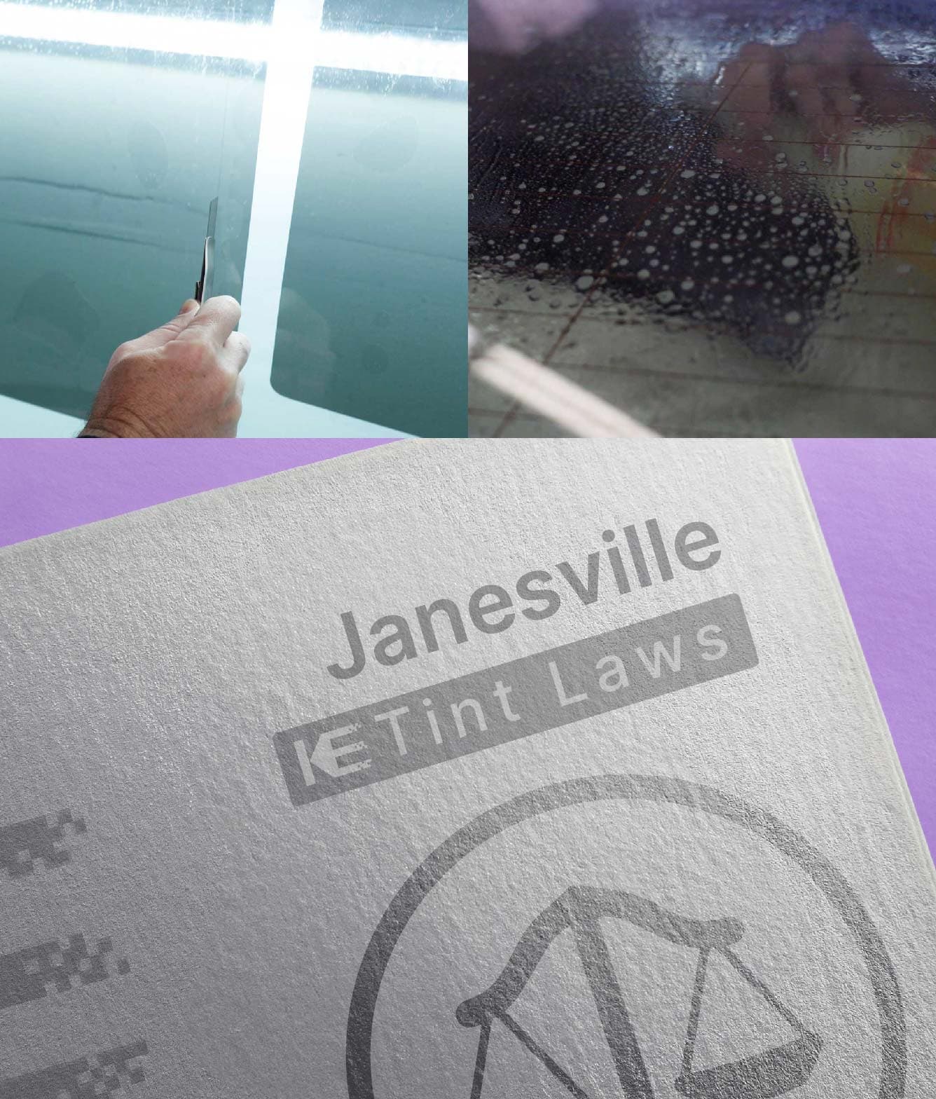 Window Tint Law Guide for Janesville Wisconsin
