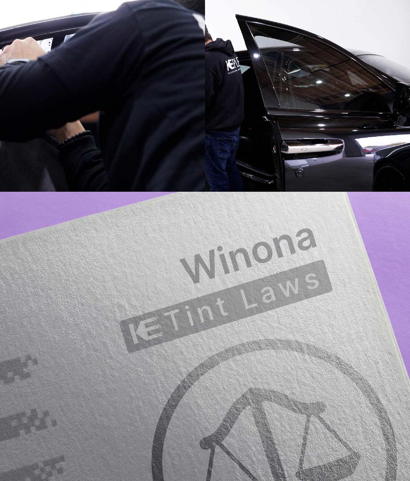 Window Tint Law Guide for Winona Minnesota