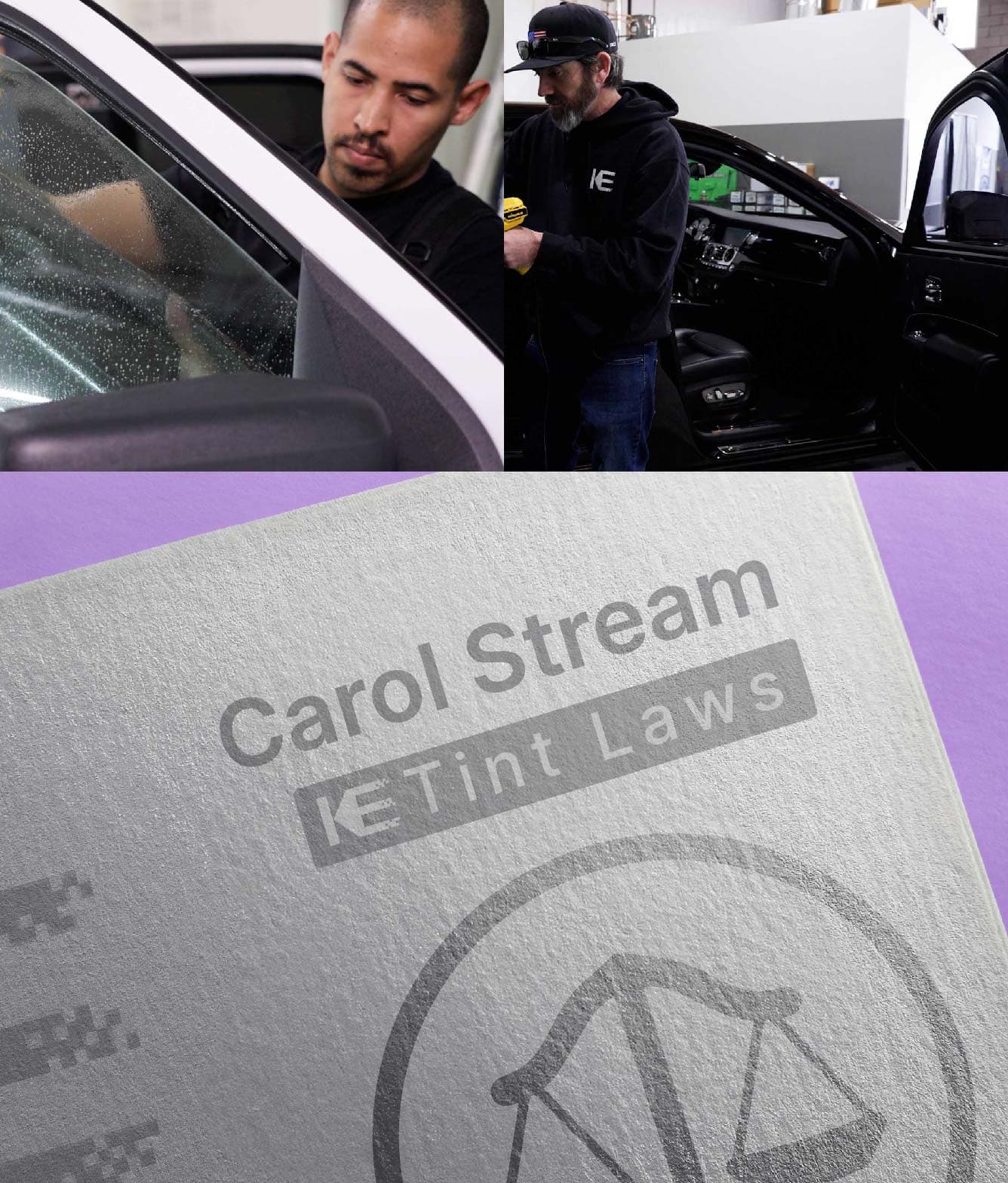Window Tint Law Guide for Carol Stream Illinois