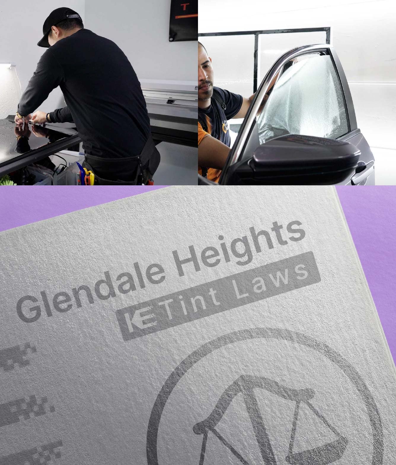 Window Tint Law Guide for Glendale Heights Illinois