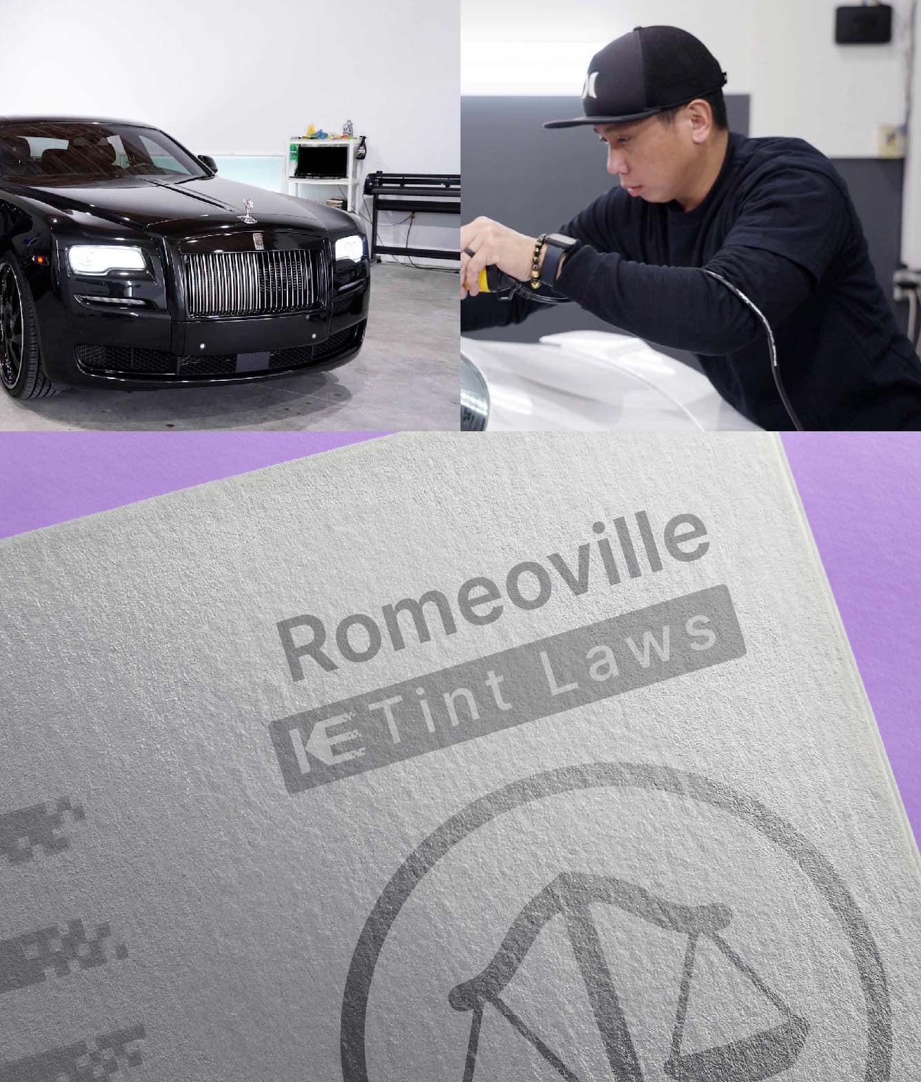 Window Tint Law Guide for Romeoville Illinois