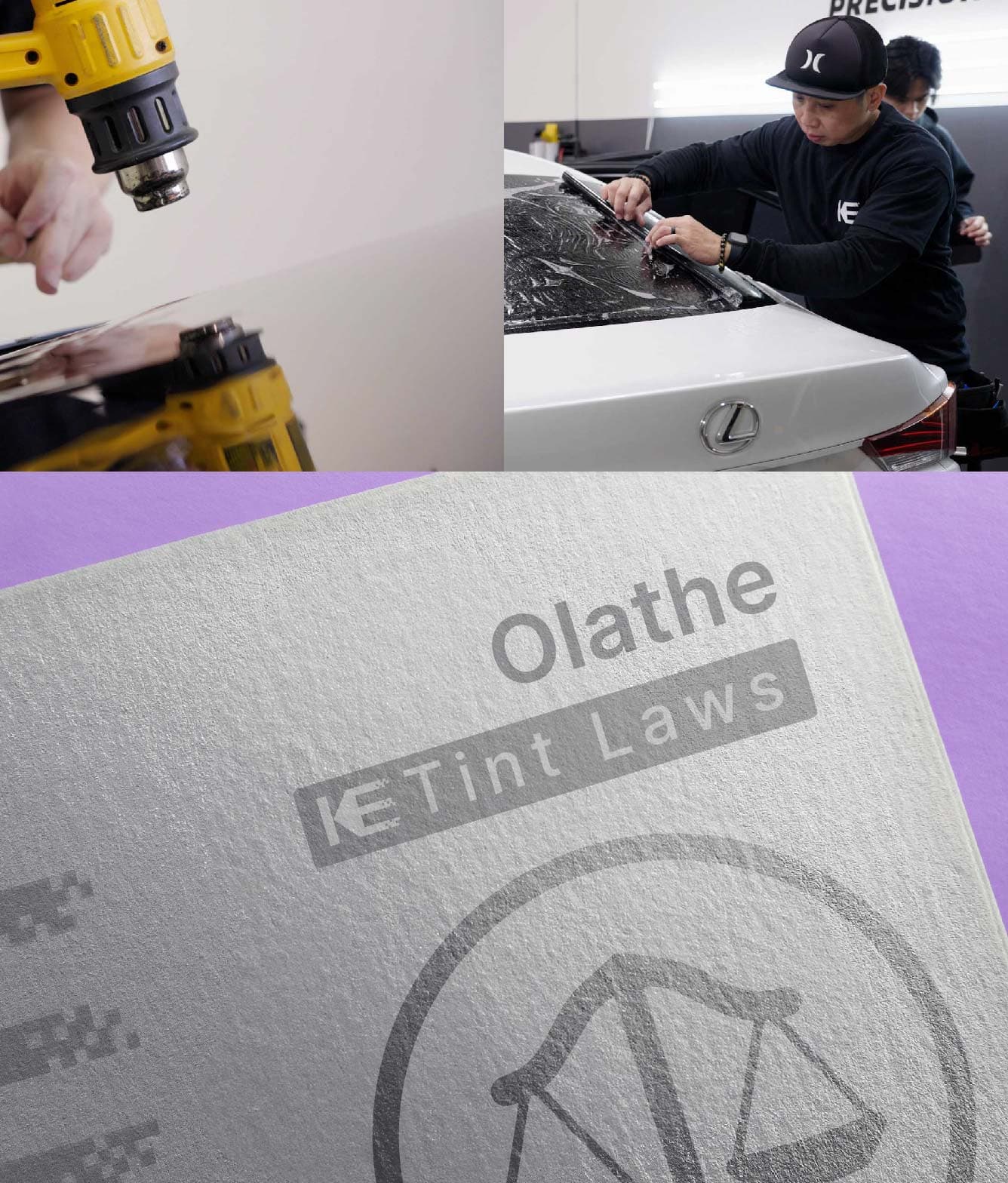 Window Tint Law Guide for Olathe Kansas