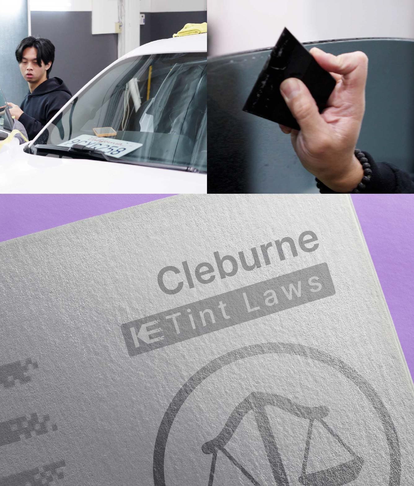 Window Tint Law Guide for Cleburne Texas