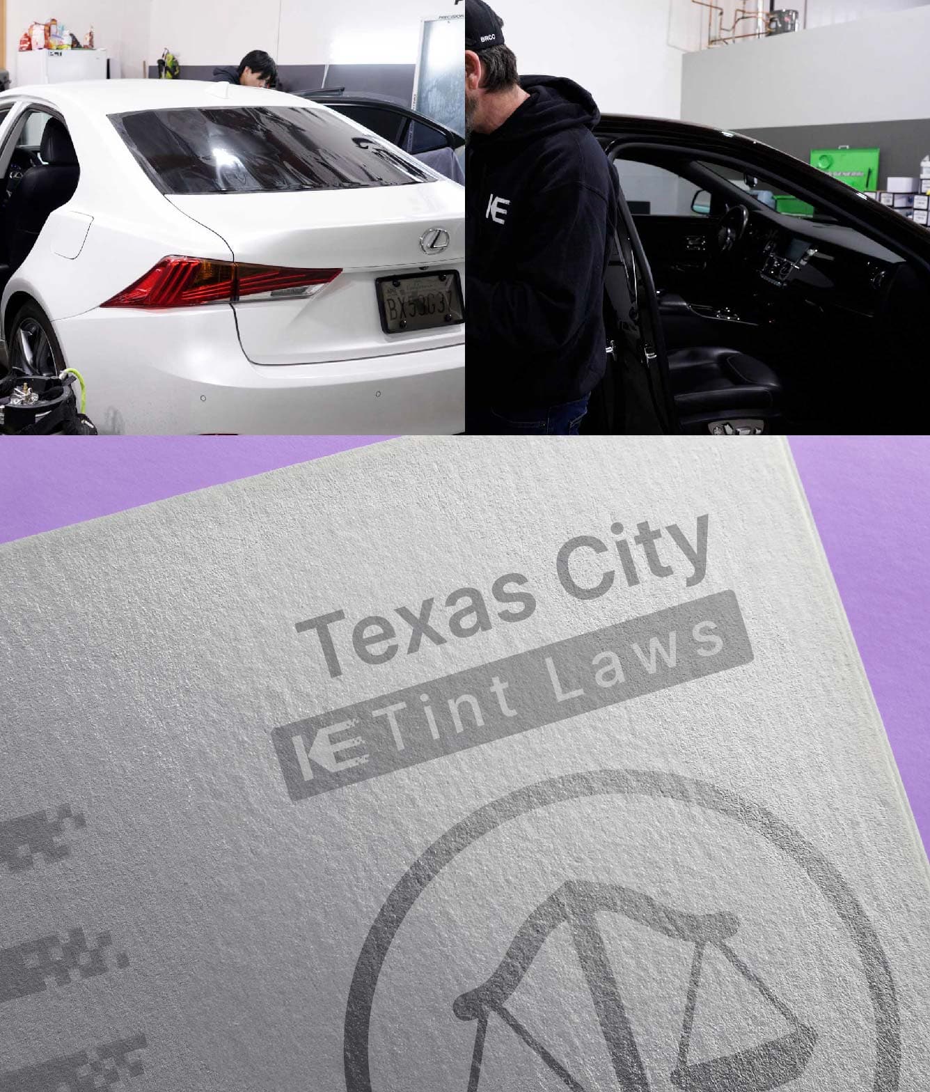 Window Tint Law Guide for Texas City Texas