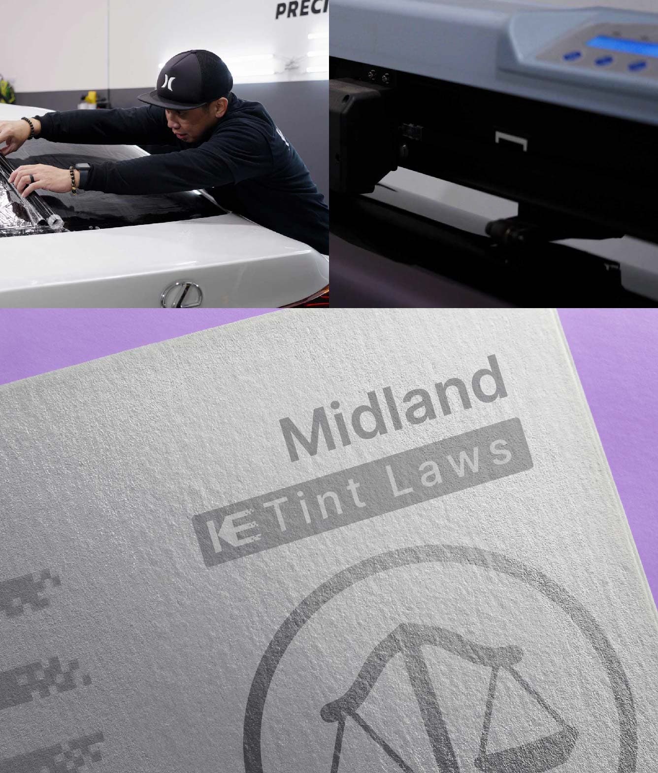 Window Tint Law Guide for Midland Texas