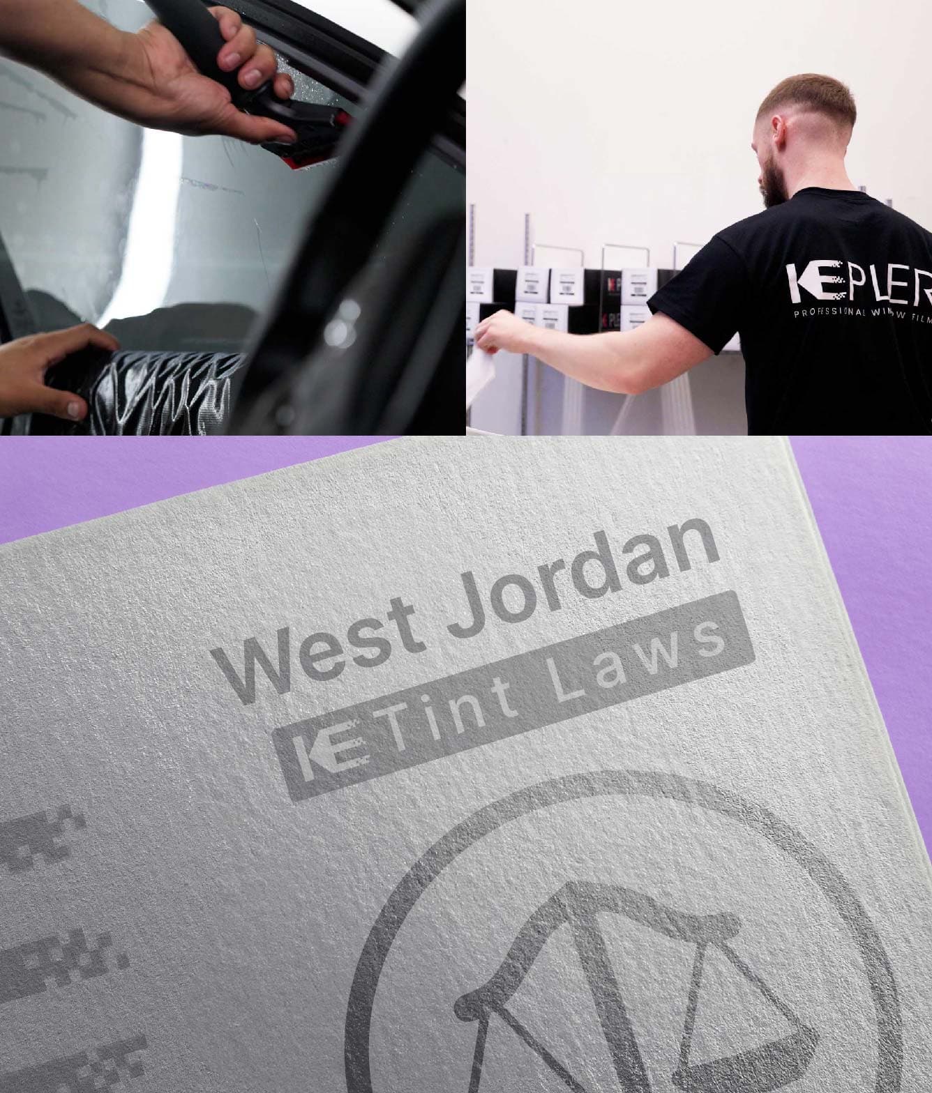 Window Tint Law Guide for West Jordan Utah