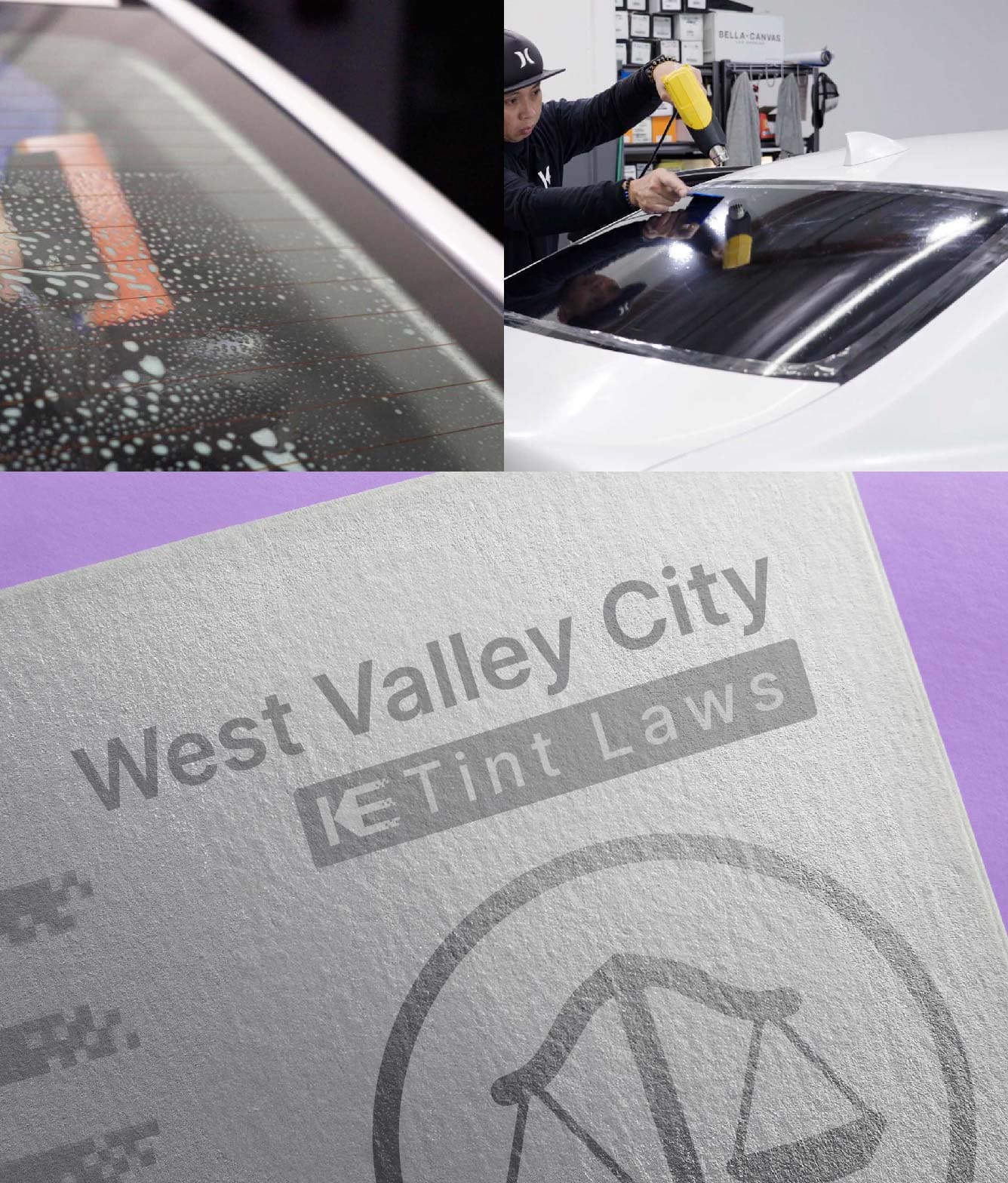 Window Tint Law Guide for West Valley City Utah