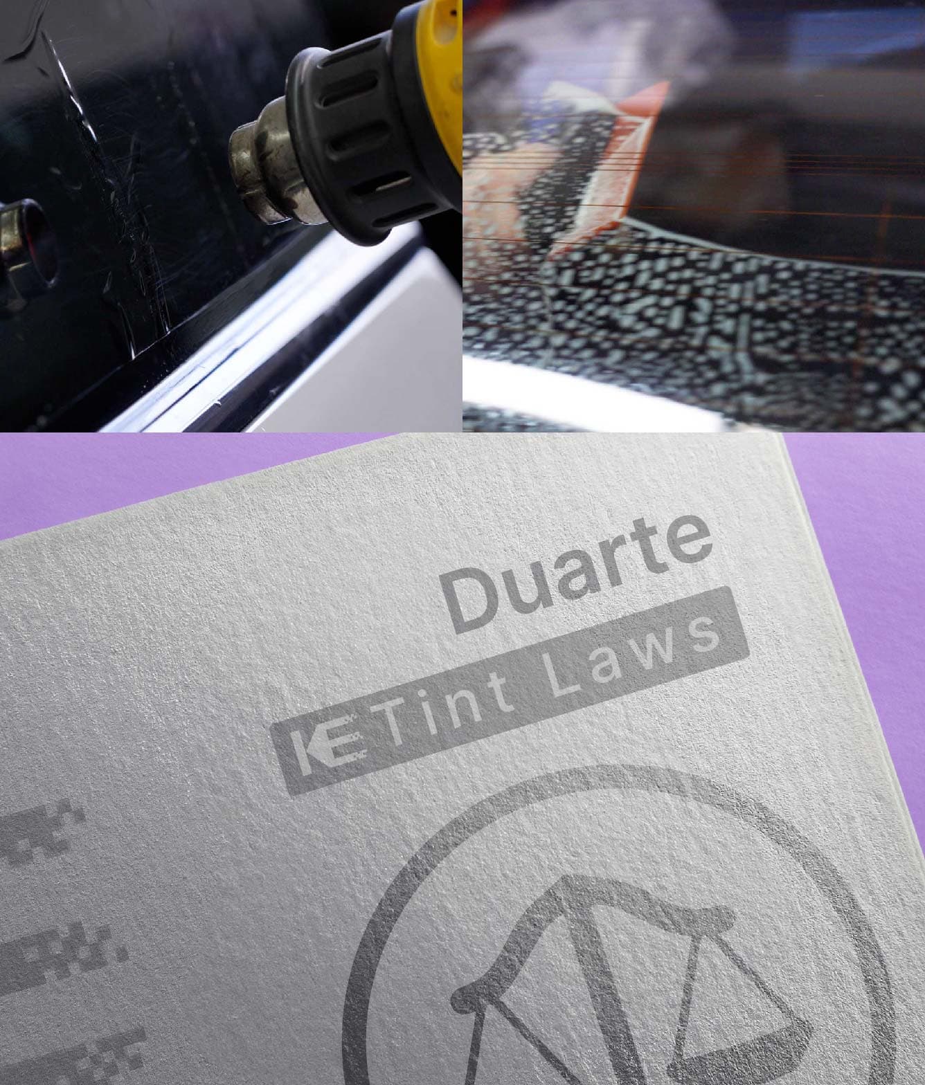Window Tint Law Guide for Duarte California