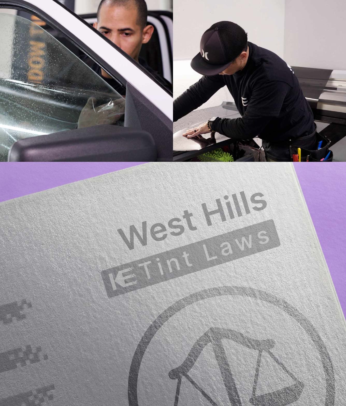 Window Tint Law Guide for West Hills California