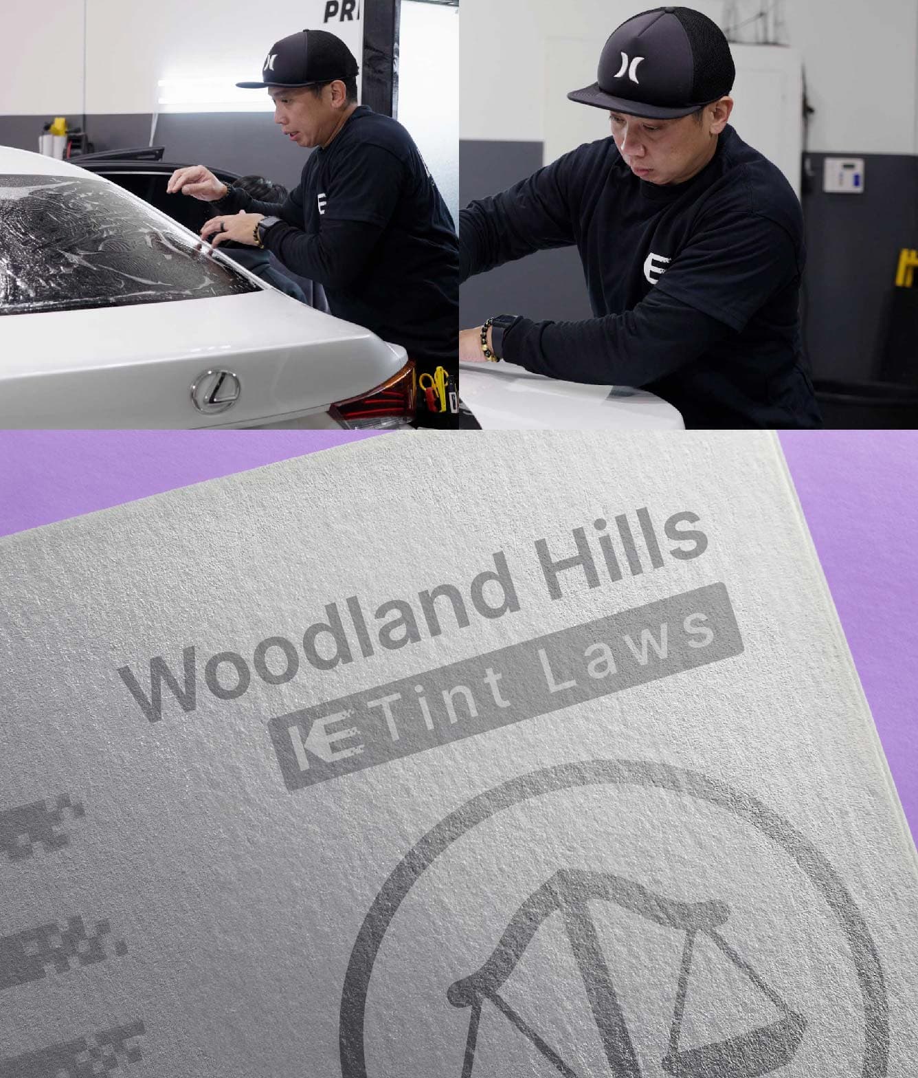 Window Tint Law Guide for Woodland Hills California