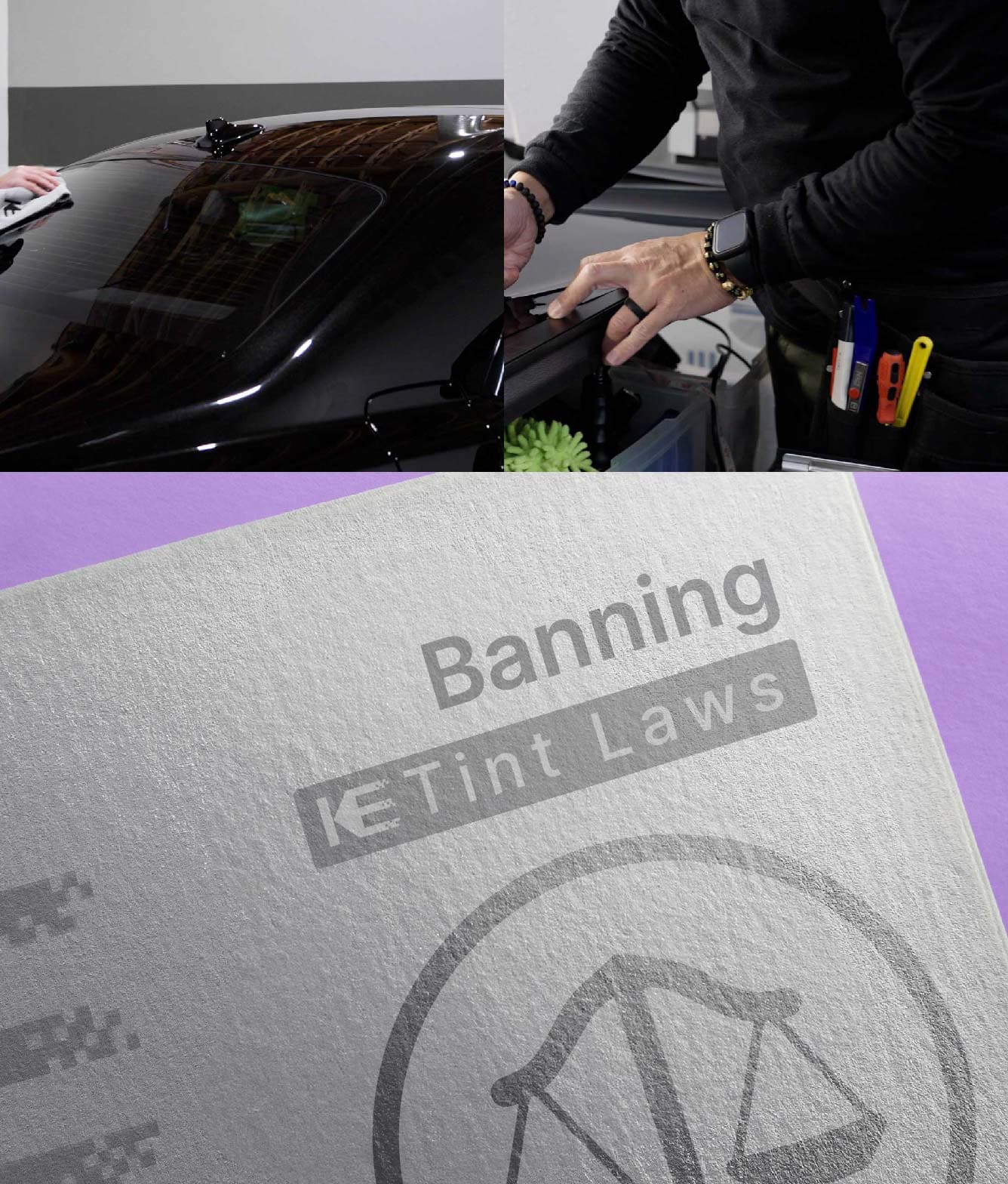Window Tint Law Guide for Banning California