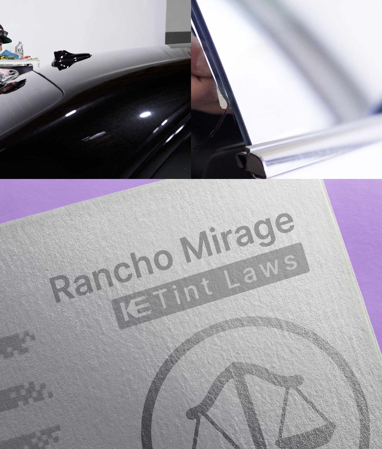 Window Tint Law Guide for Rancho Mirage California