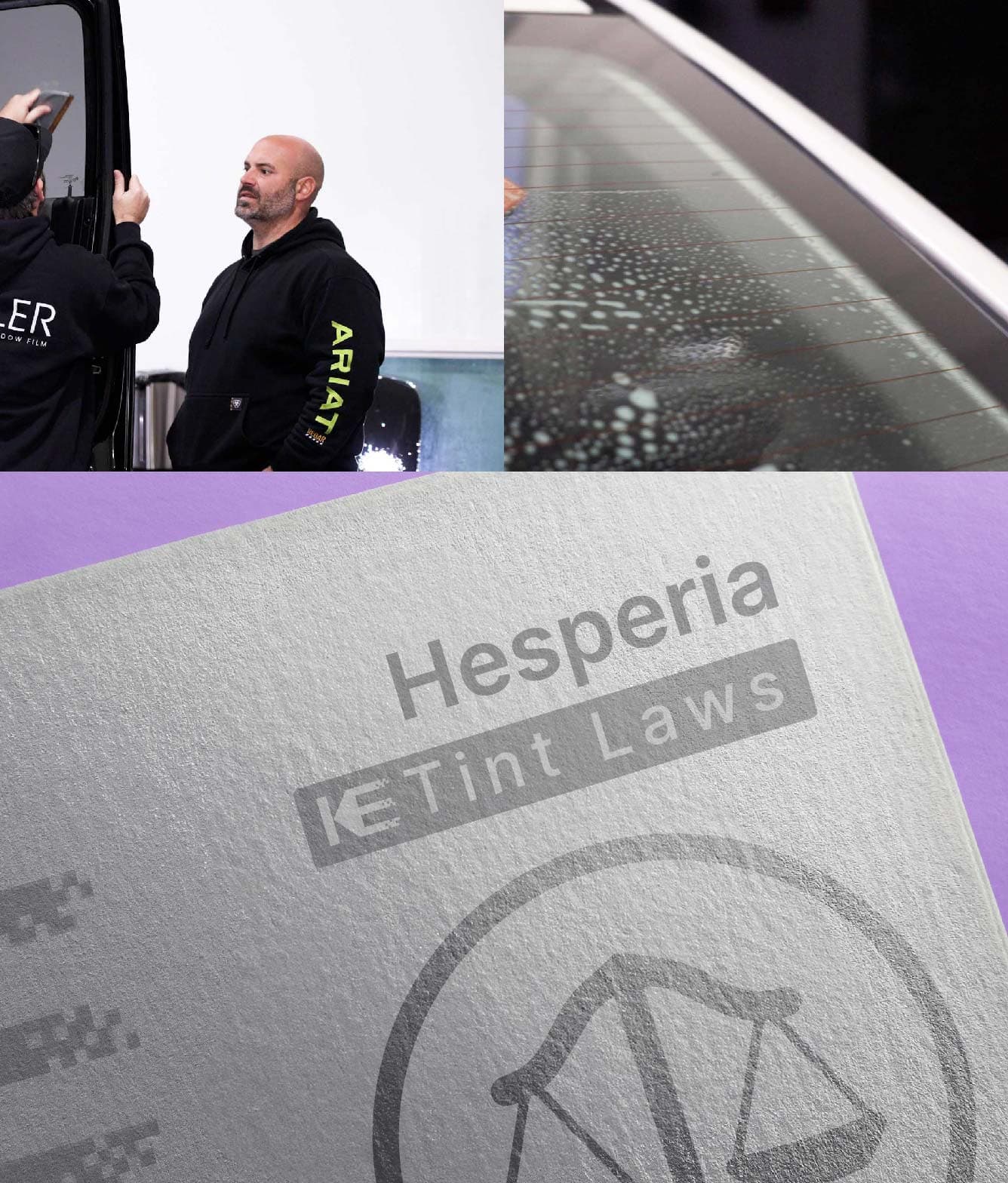 Window Tint Law Guide for Hesperia California