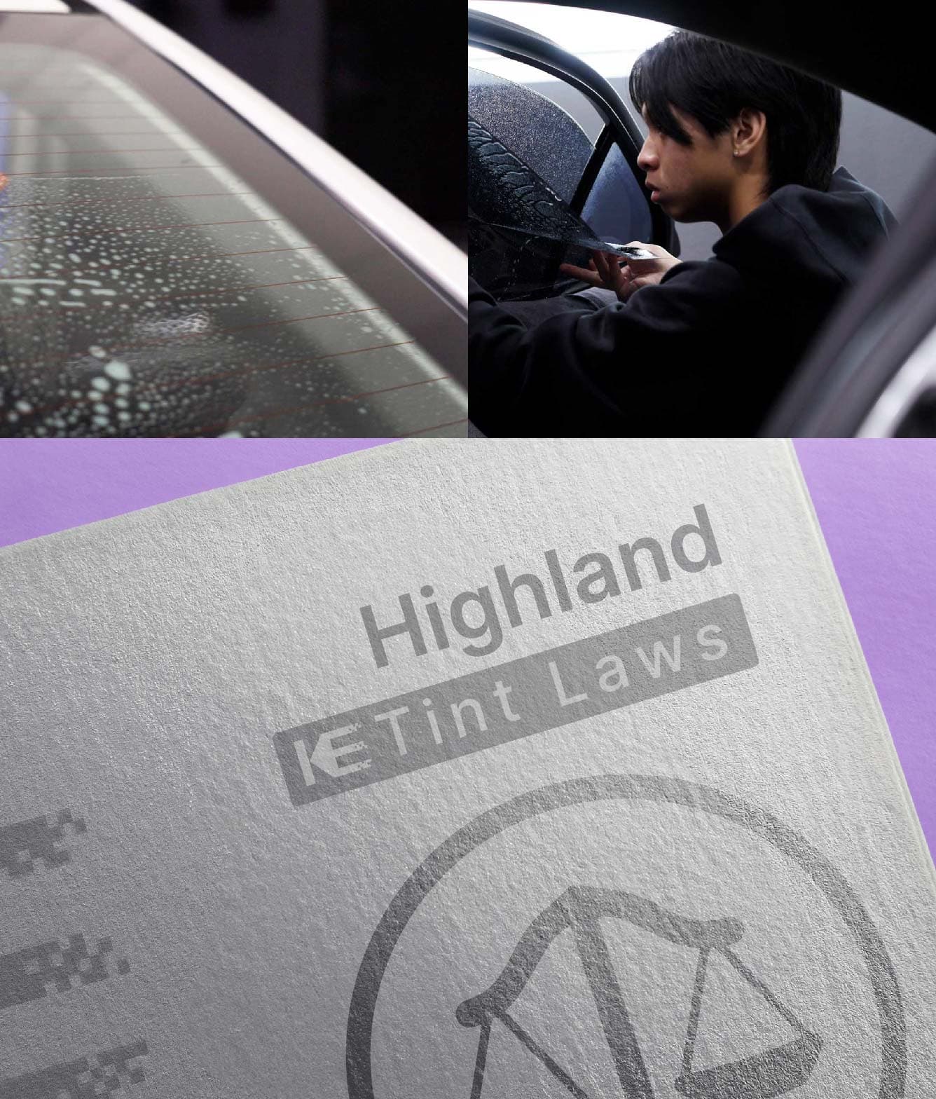 Window Tint Law Guide for Highland California