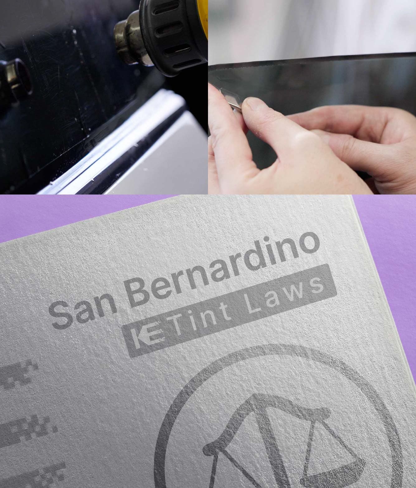 Window Tint Law Guide for San Bernardino California