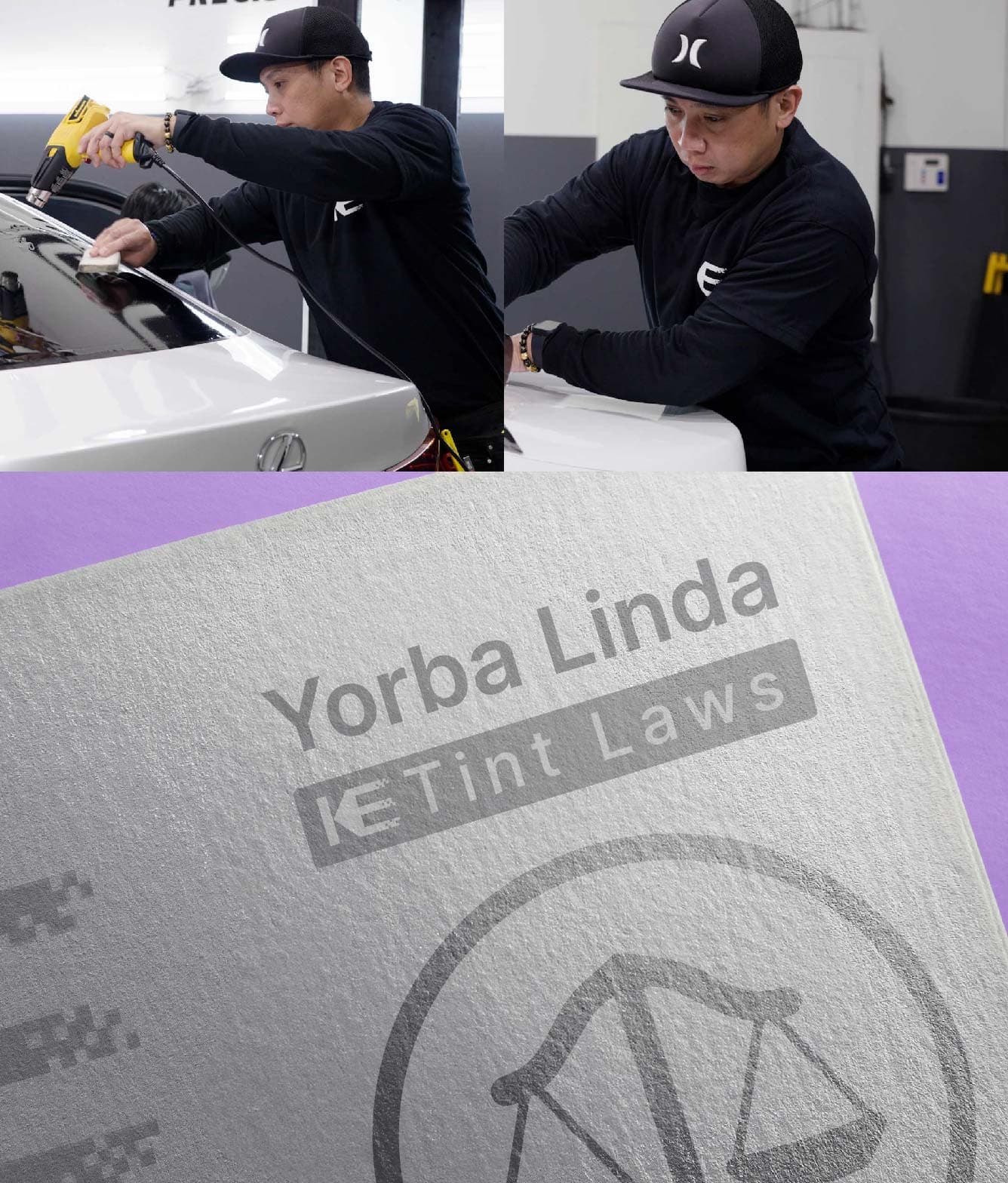 Window Tint Law Guide for Yorba Linda California