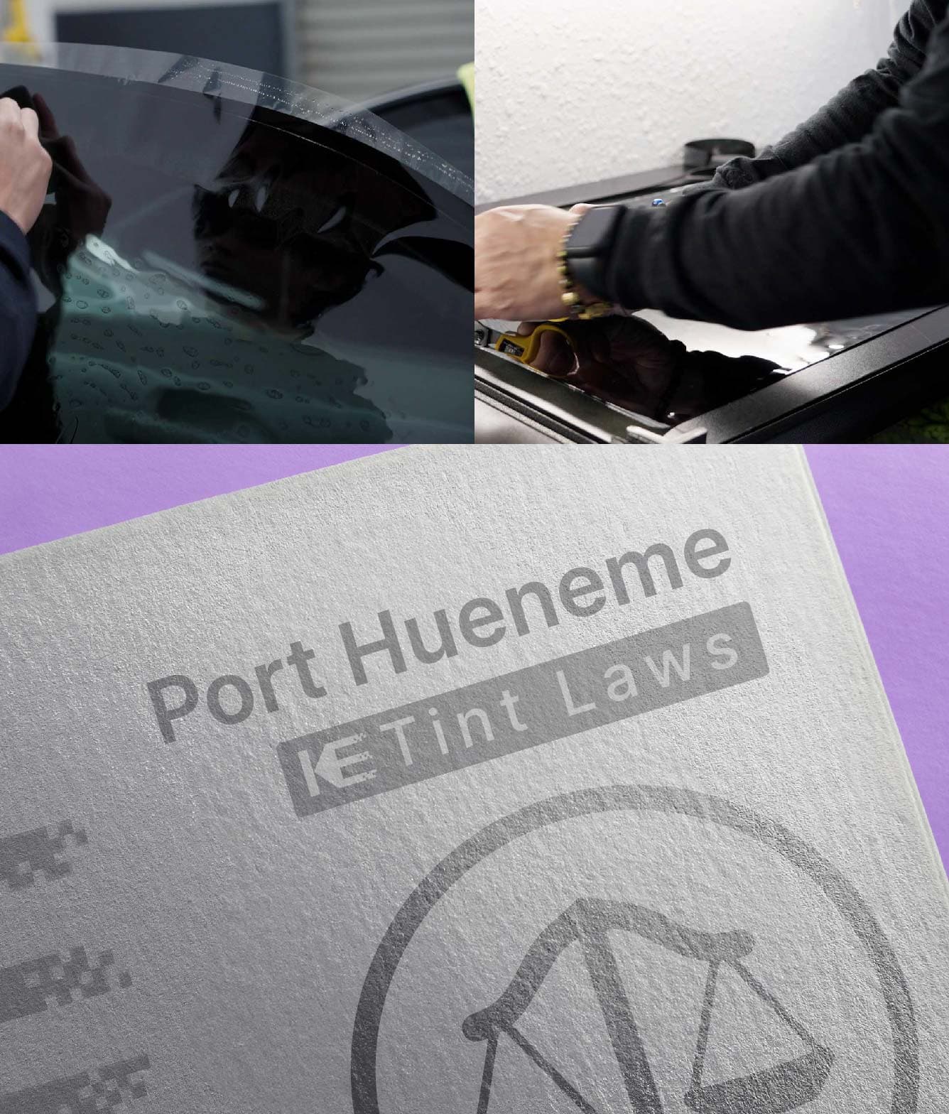 Window Tint Law Guide for Port Hueneme California