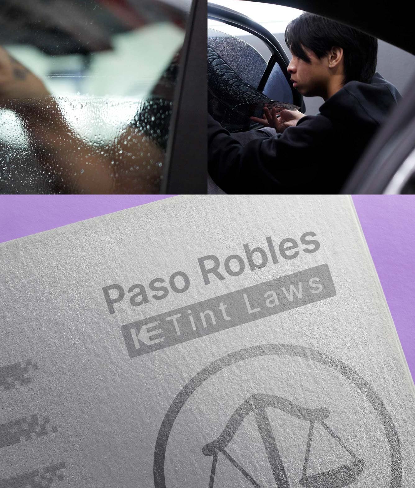 Window Tint Law Guide for Paso Robles California