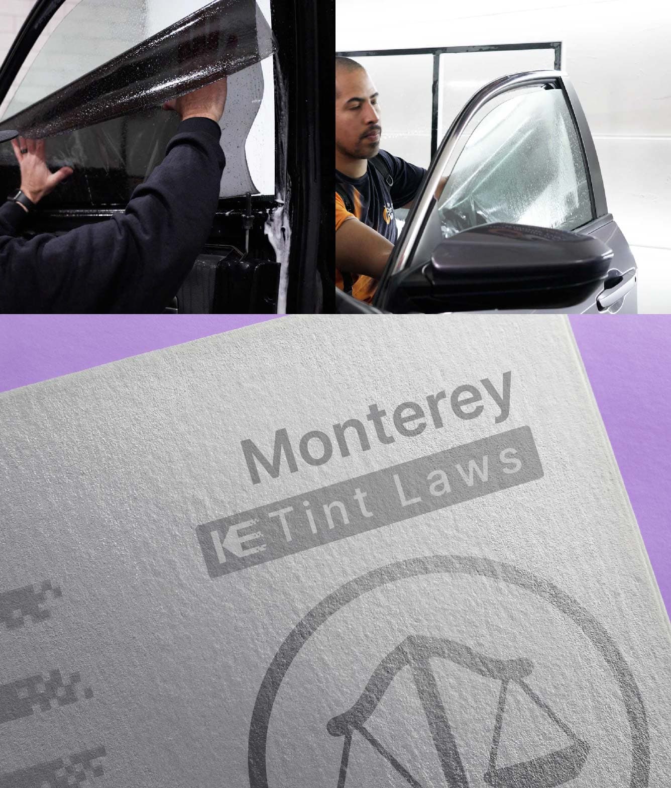 Window Tint Law Guide for Monterey California